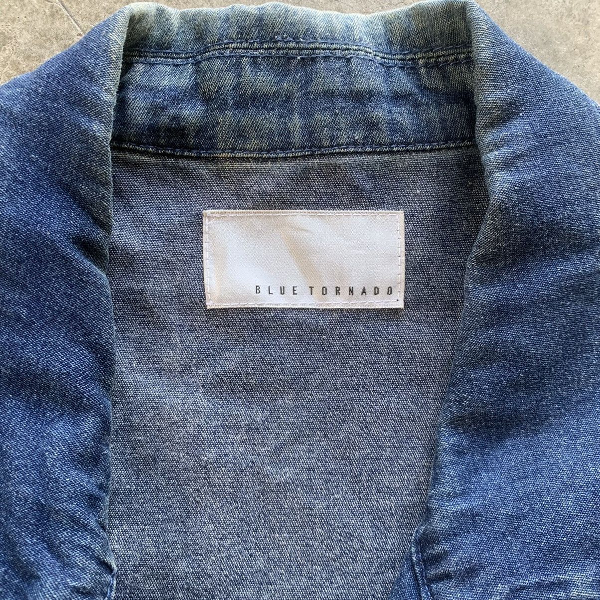 Japanese Brand Blue Tornado Japan Double Collar Punk Jacket Size US L / EU 52-54 / 3 - 7 Thumbnail