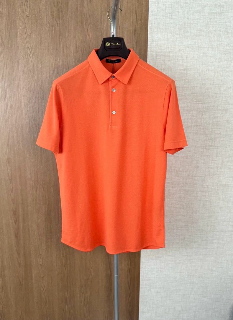Loro Piana LORO PIANA Spring/summer men's short sleeve polo Size US L / EU 52-54 / 3 - 1 Thumbnail
