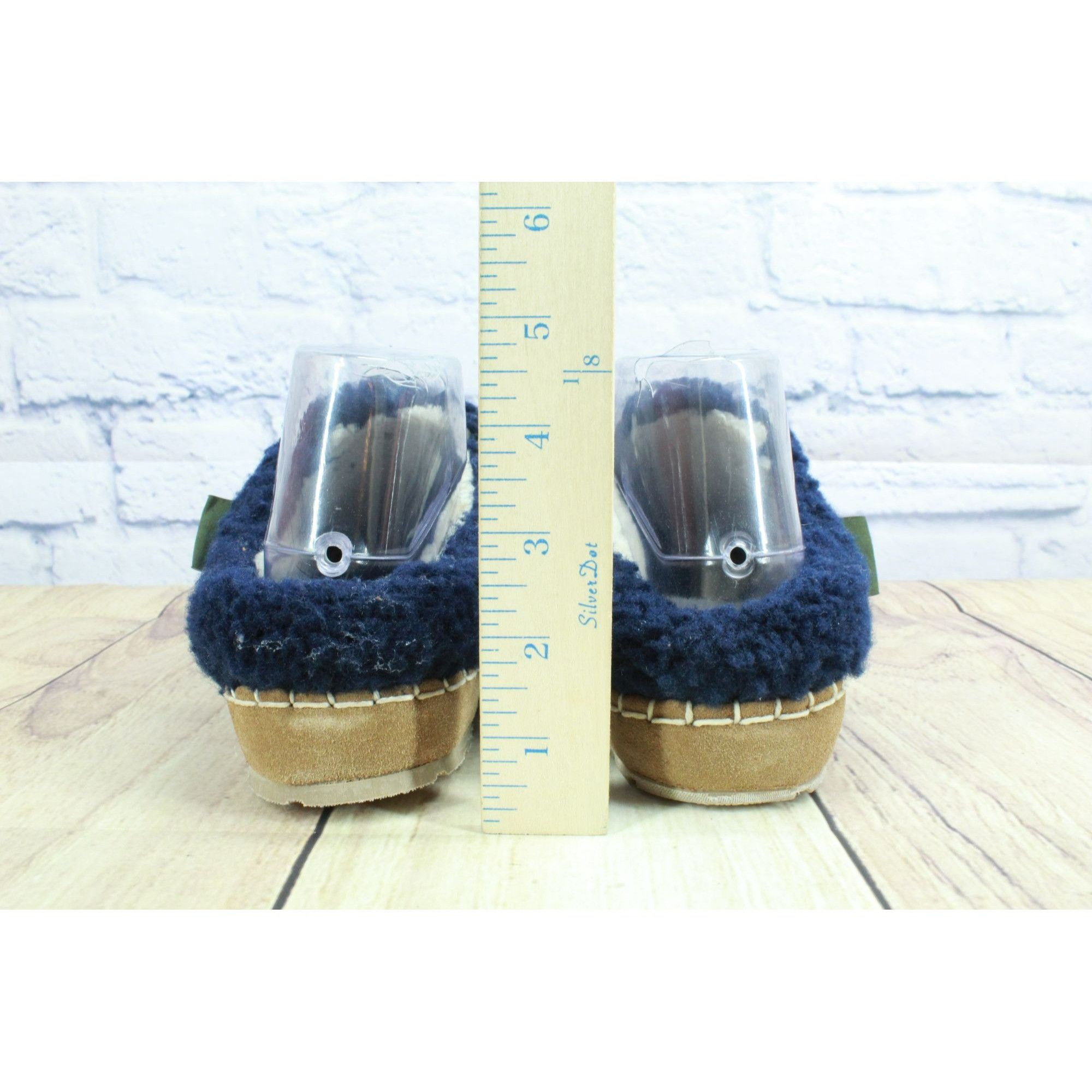 L.L. Bean LL Bean Women's Wicked Good Fleece Cozy Slippers Size US 8 / IT 38 - 6 Thumbnail