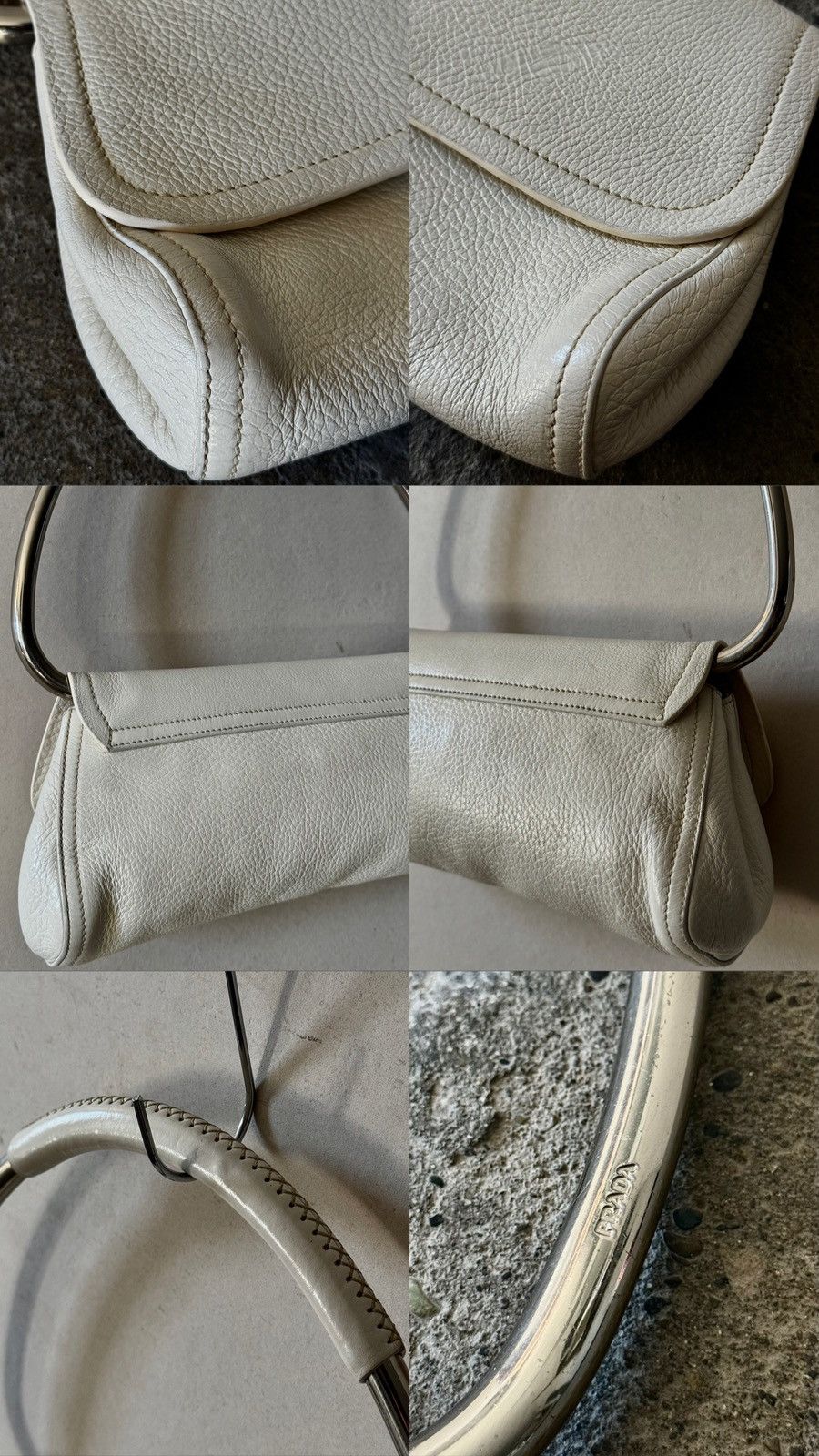Prada Archive Prada - Miuccia - SS2003 - Leather Metal Swing Bag Size ONE SIZE - 22 Thumbnail