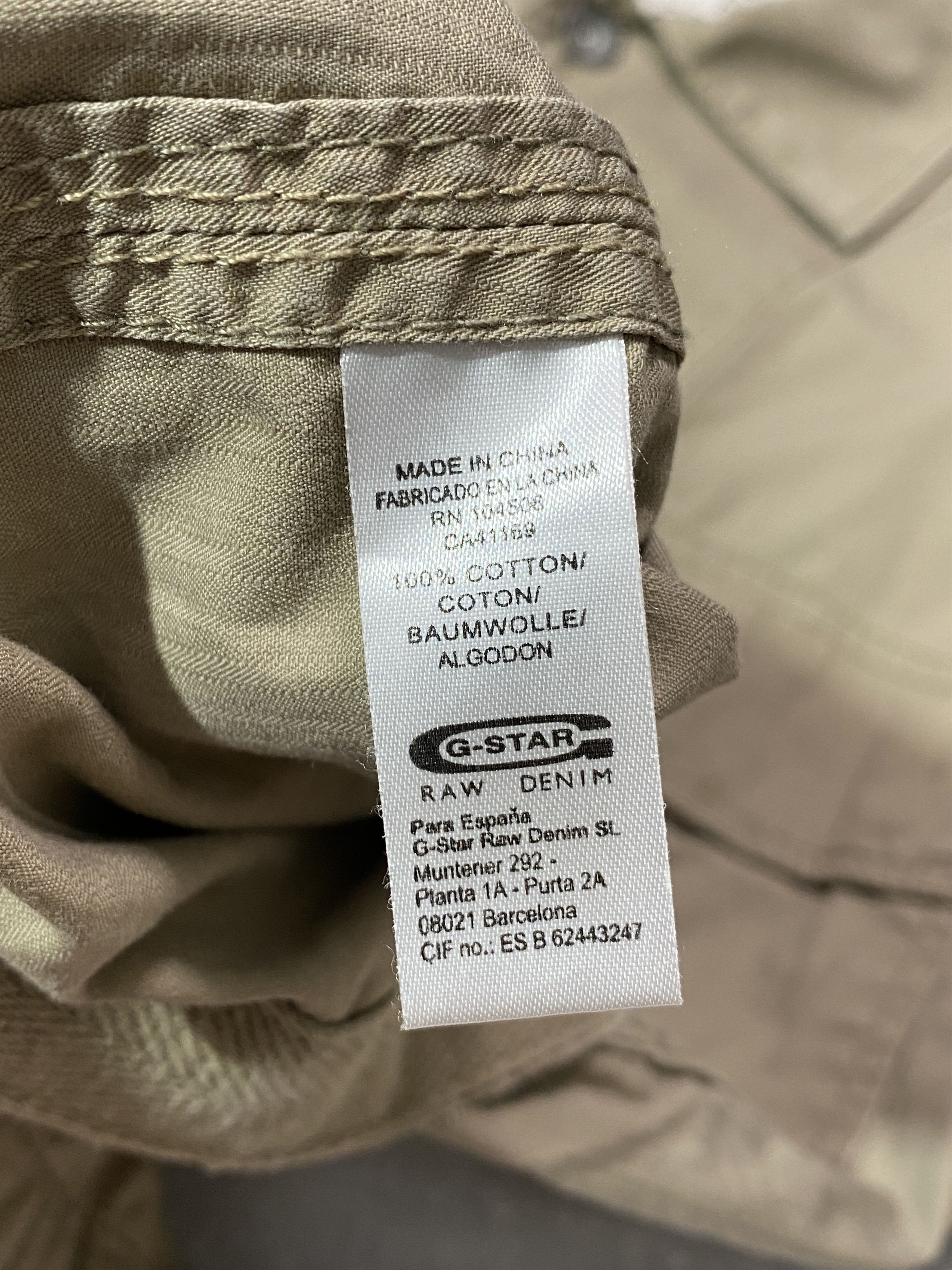 G-Star Vintage Y2K G-STAR Military Canvas Jacket Size US M / EU 48-50 / 2 - 13 Thumbnail