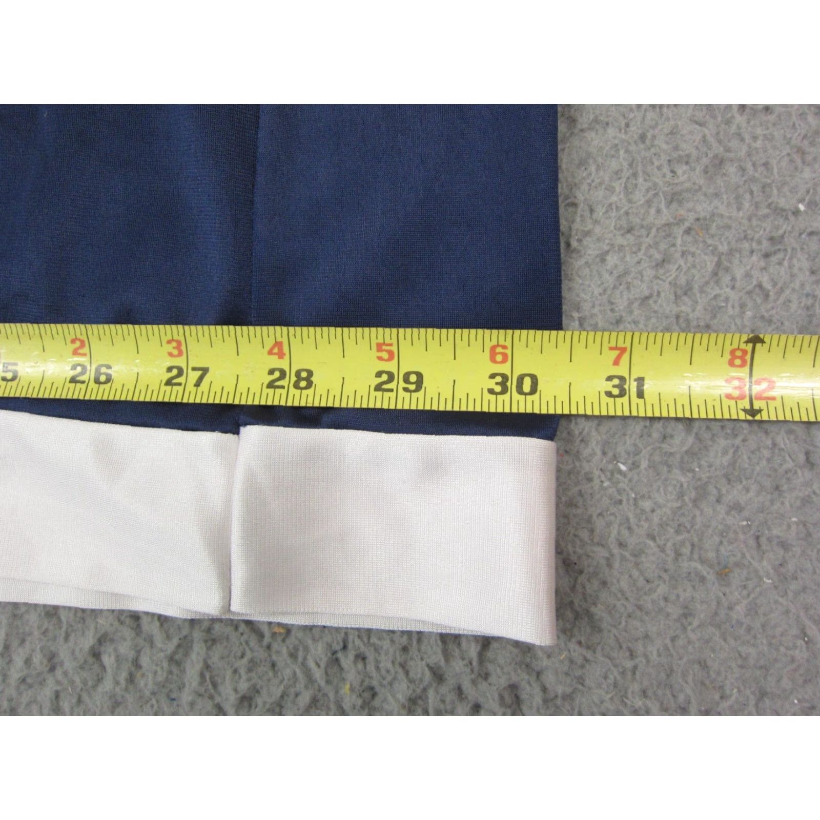 Vintage VINTAGE Lorraine Dress Shirt Womens M Blue Satin Sleeveless Midi V-Neck Made in USA Size ONE SIZE - 7 Thumbnail