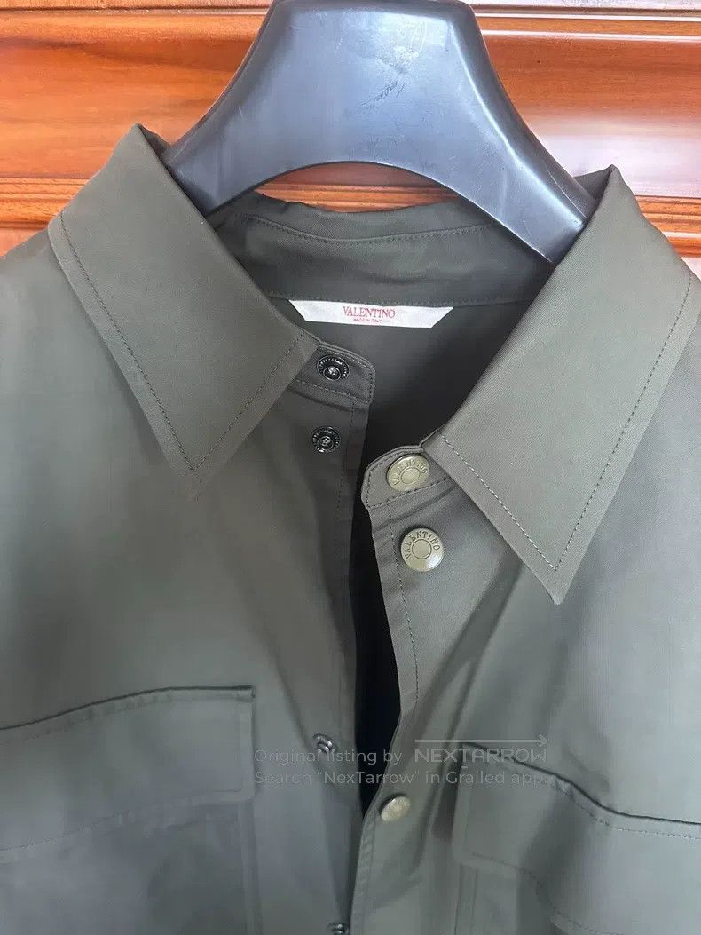 Valentino Valentino Nylon jacket men's long-sleeved shirt-style casu Size US L / EU 52-54 / 3 - 2 Thumbnail