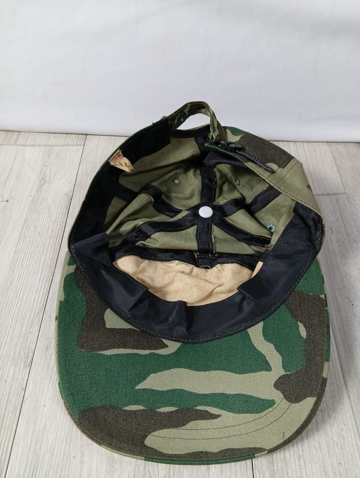 Vintage Vintage cap AIR BORNE JAPAN GROUND SOLF DEFENCE FORCE Size 38 - 9 Thumbnail