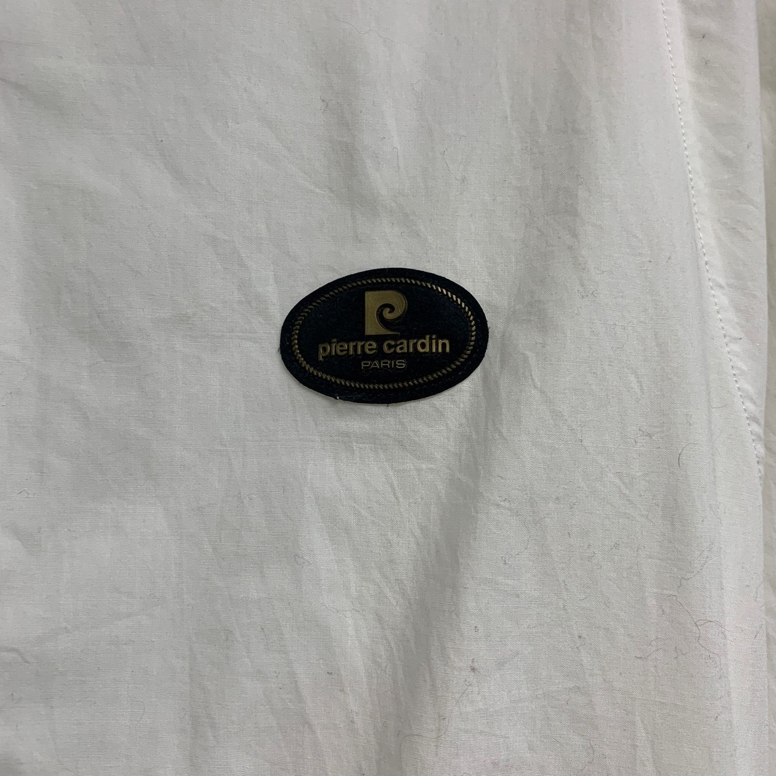 Pierre Cardin Vintage Pierre Cardin White Zip Up Snap Button Light Jacket Size US L / EU 52-54 / 3 - 5 Thumbnail