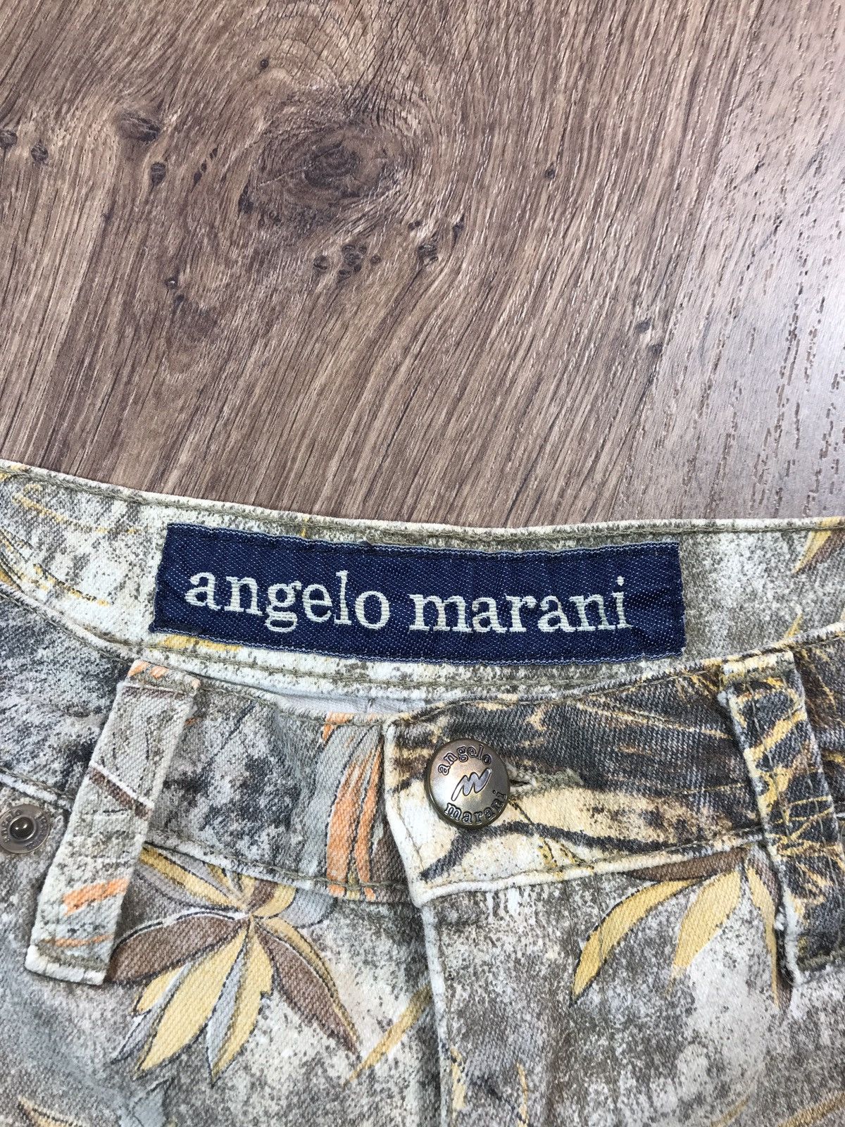 Vintage Angelo Marani Rare Full Print Pants Size US 32 / EU 48 - 9 Thumbnail