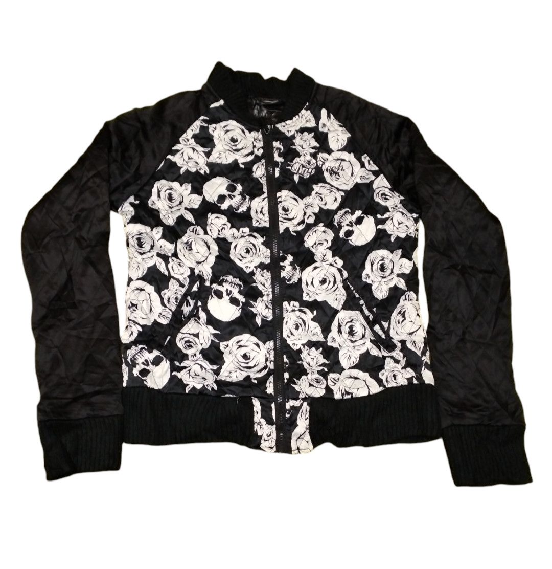 Japanese Brand × Vintage Dig Deep skull and Roses Jacket Size US M / EU 48-50 / 2 - 1 Thumbnail