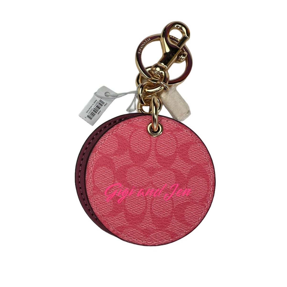 Coach Loop Bag Charm With Houndstooth Print shops CK069 NWT