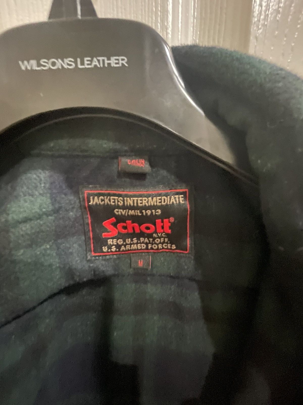 Schott Schott cpo wool shirt, medium Size US M / EU 48-50 / 2 - 2 Thumbnail