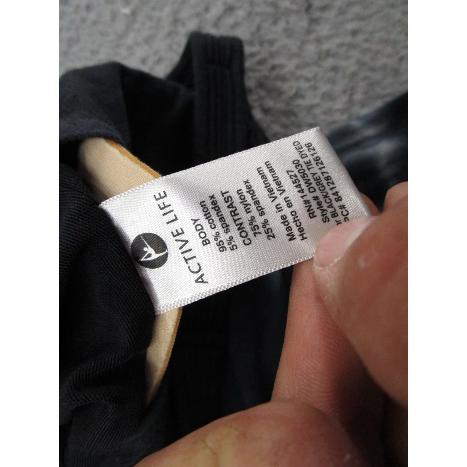 Alife Reflex Active Life Maxi Dress Sleeveless 90 Degrees Tie Dyed Black Women M NEW Size M / US 6-8 / IT 42-44 - 7 Thumbnail