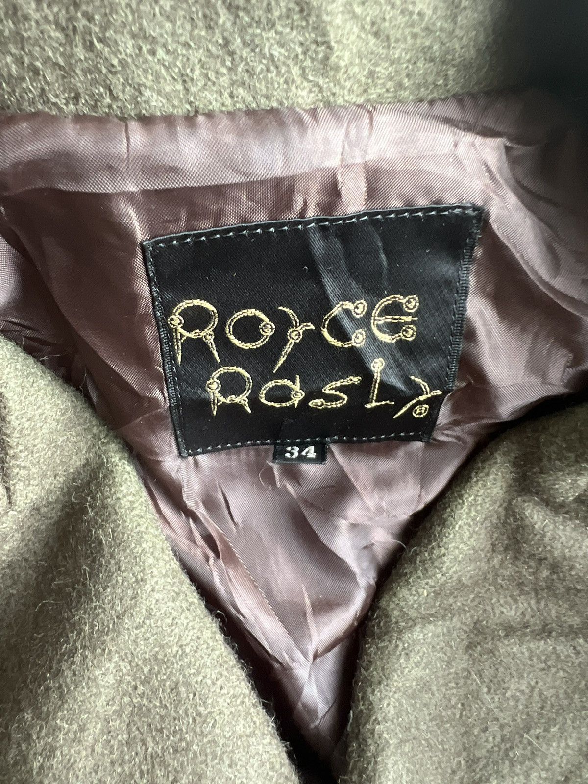 Yasuyuki Ishii Double Collar Ziper Wool Biker Perfecto Jacket Royce Rasly Size US S / EU 44-46 / 1 - 9 Thumbnail