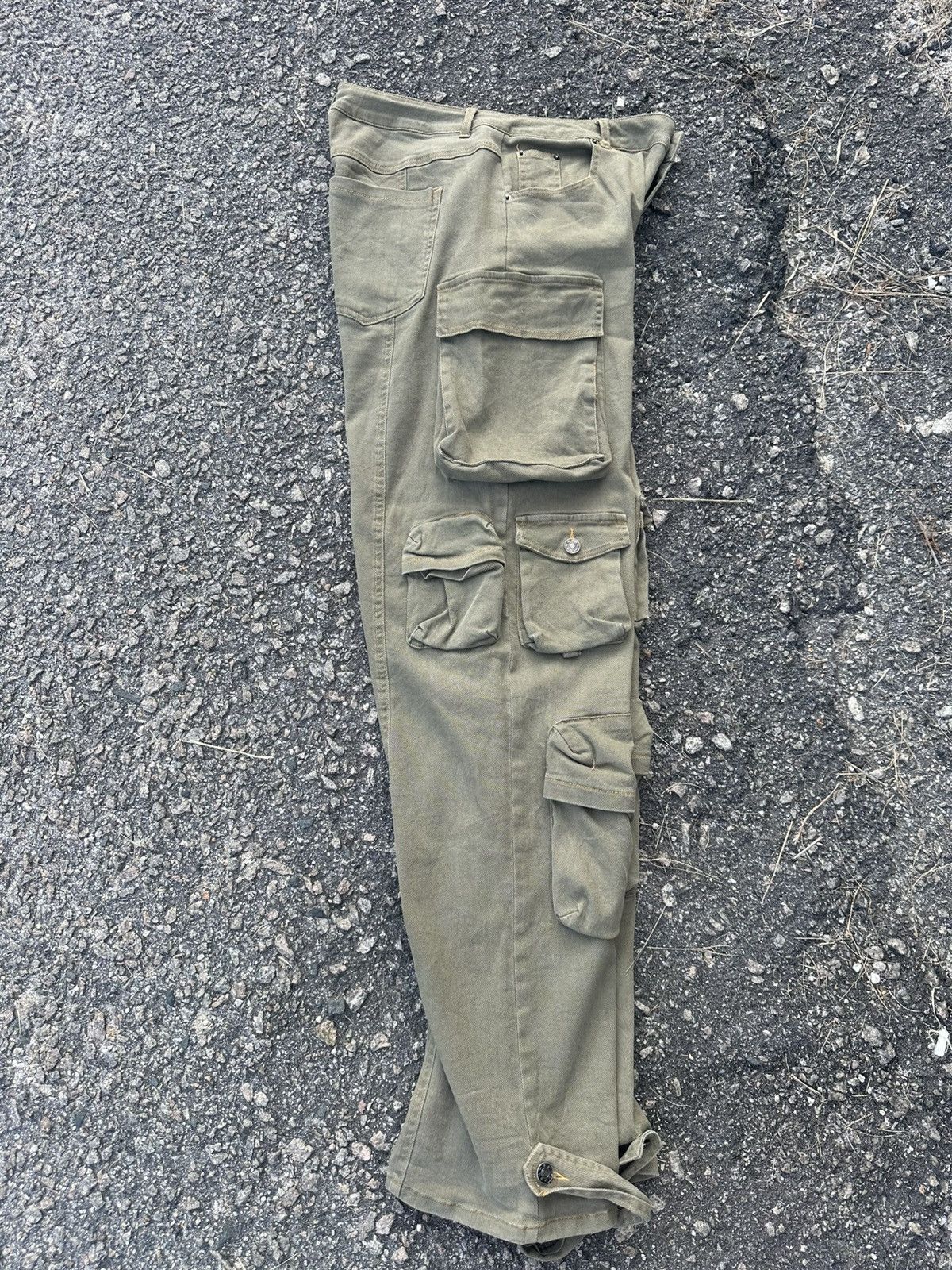 Japanese Brand CARGO PANTS MULTIPOCKET SENDITIONARIES 12 POCKET BAGGY PANTS Size US 30 / EU 46 - 12 Thumbnail