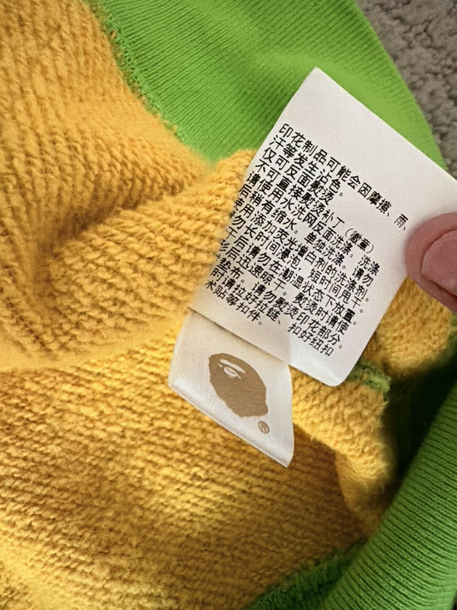 Bape Bape psych camo hoodie Size US L / EU 52-54 / 3 - 12 Thumbnail