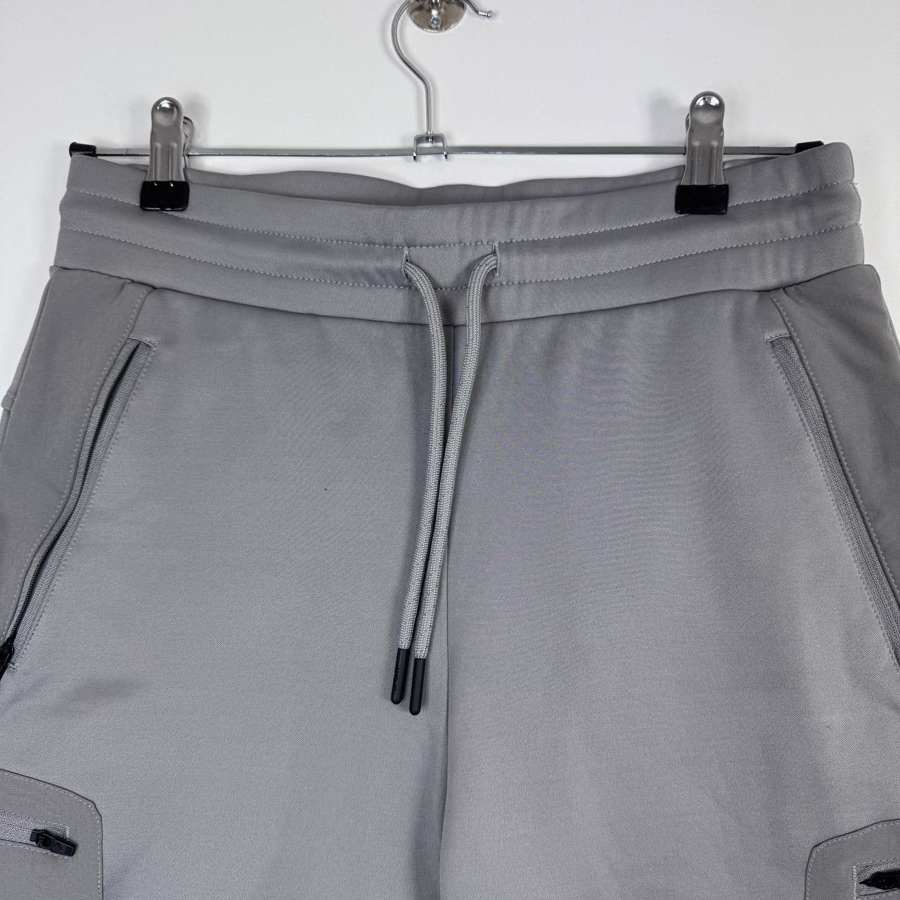 Other Zavetti Sport Gray Tech Shorts Cargo Zip Pockets Mens Size S Size US 30 / EU 46 - 2 Thumbnail