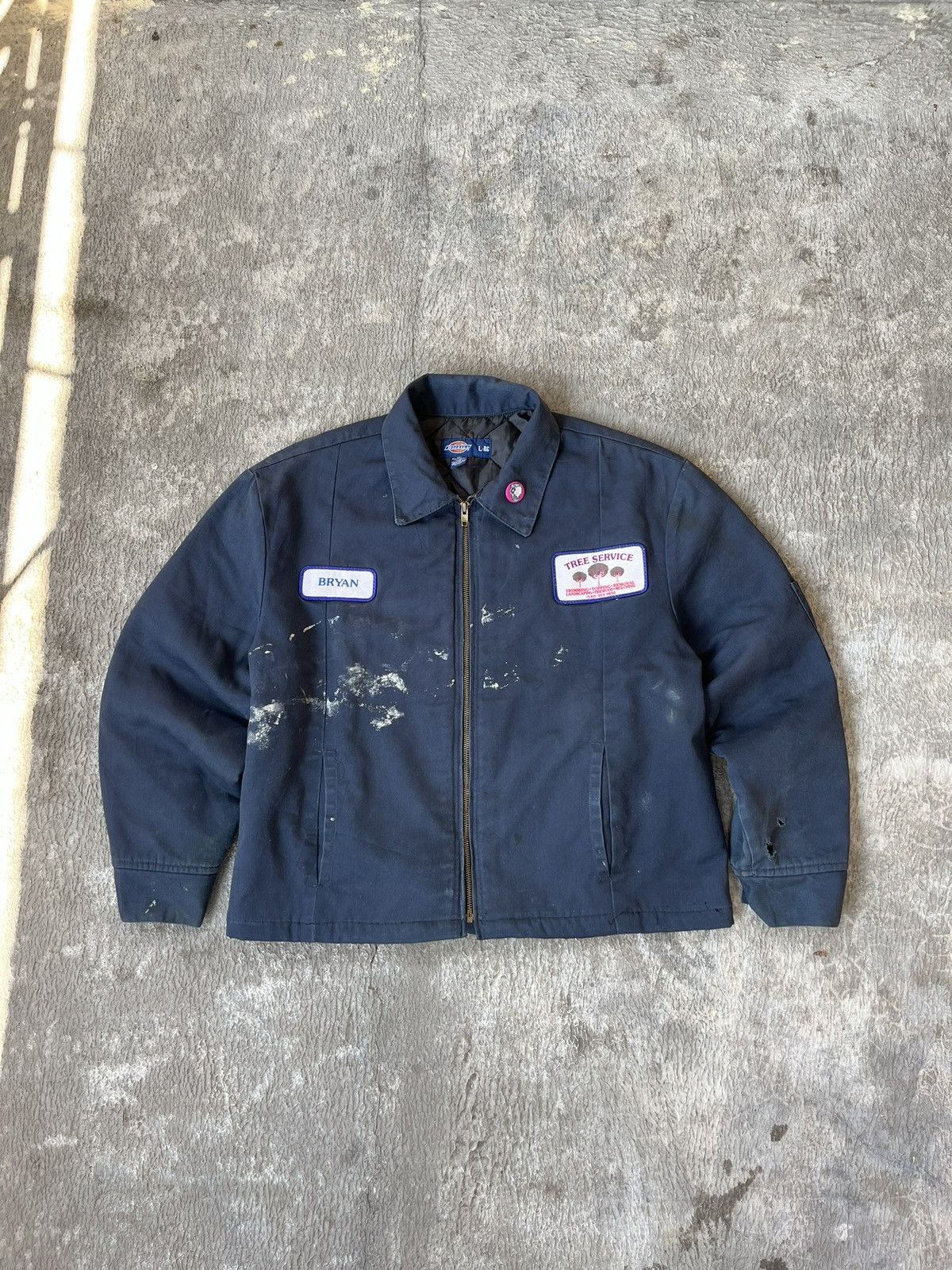 Dickies Dickies Einshower Vintage Work Jacket Name Tag Bryan Size US L / EU 52-54 / 3 - 2 Thumbnail