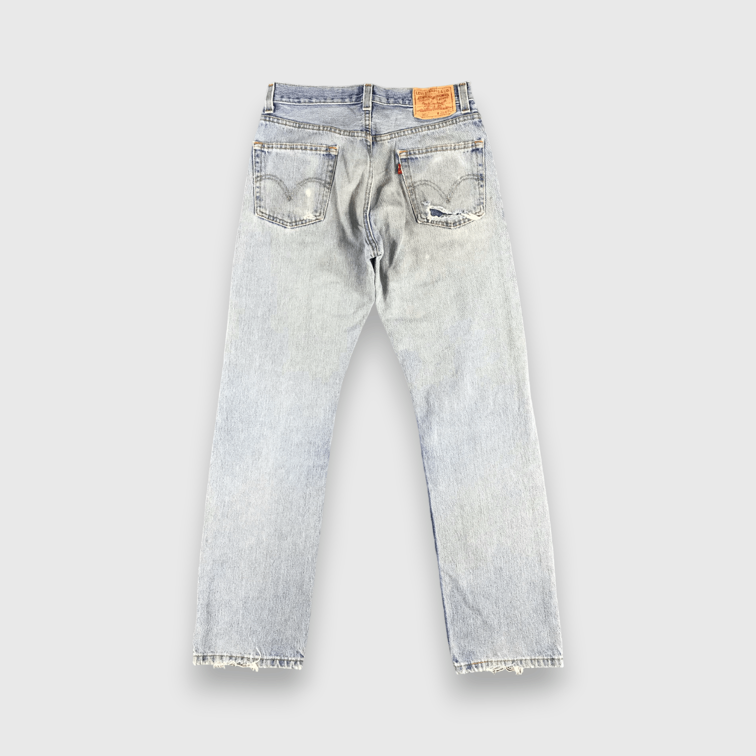 Levi's Vintage Light Wash Levis 505 Jeans-J1714 Size US 32 / EU 48 - 2 Thumbnail