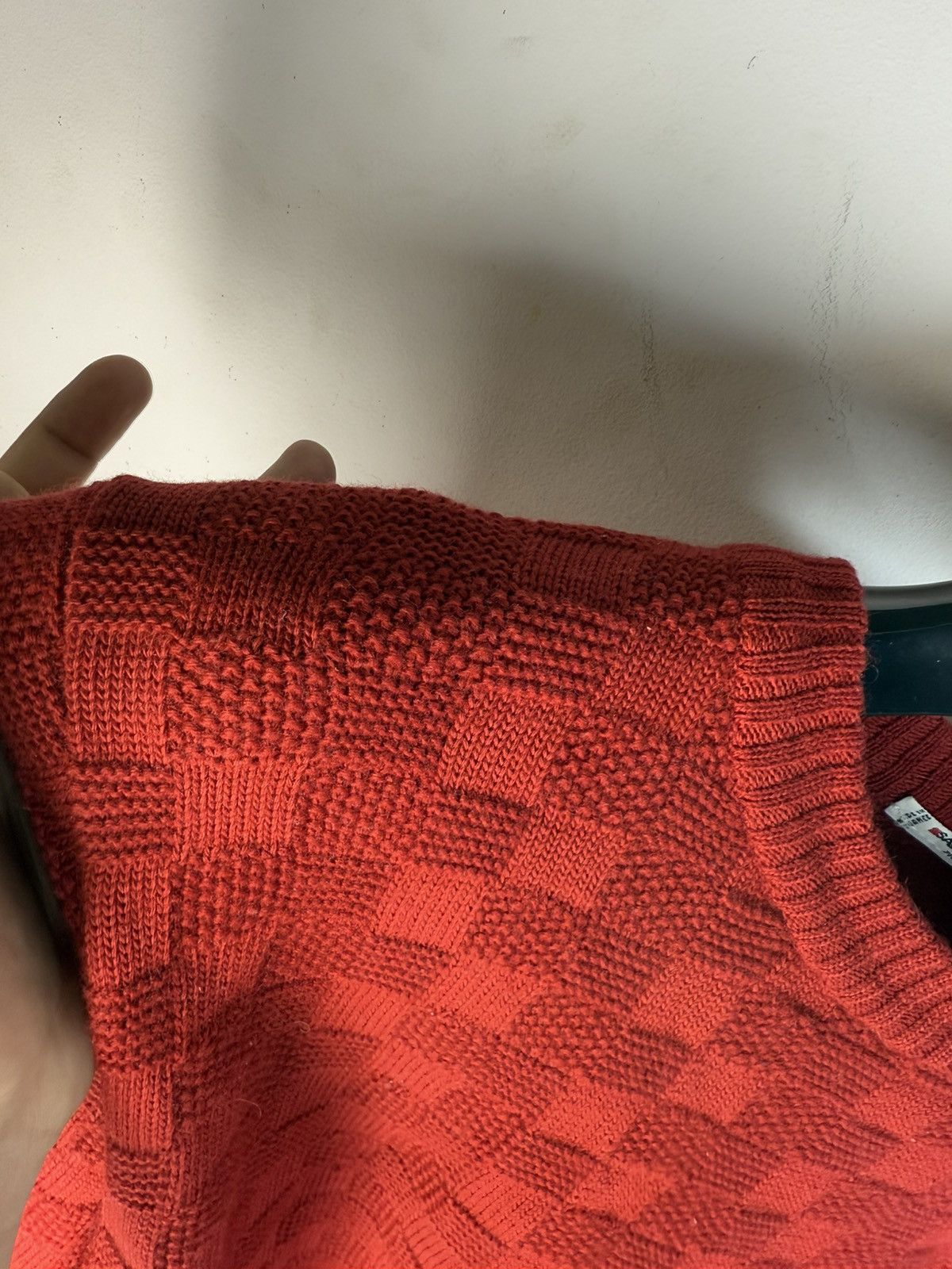 Saint Laurent Paris 1970’s YSL Sweater Knit Red Saint Laurent Paris Size US S / EU 44-46 / 1 - 18 Thumbnail