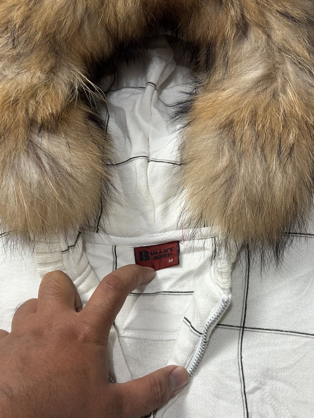 Hysteric Glamour × Japanese Brand × Le Grande Bleu (L.G.B.) Fur zip hoodie bullet noise ifsix lgb style Size US M / EU 48-50 / 2 - 5 Thumbnail