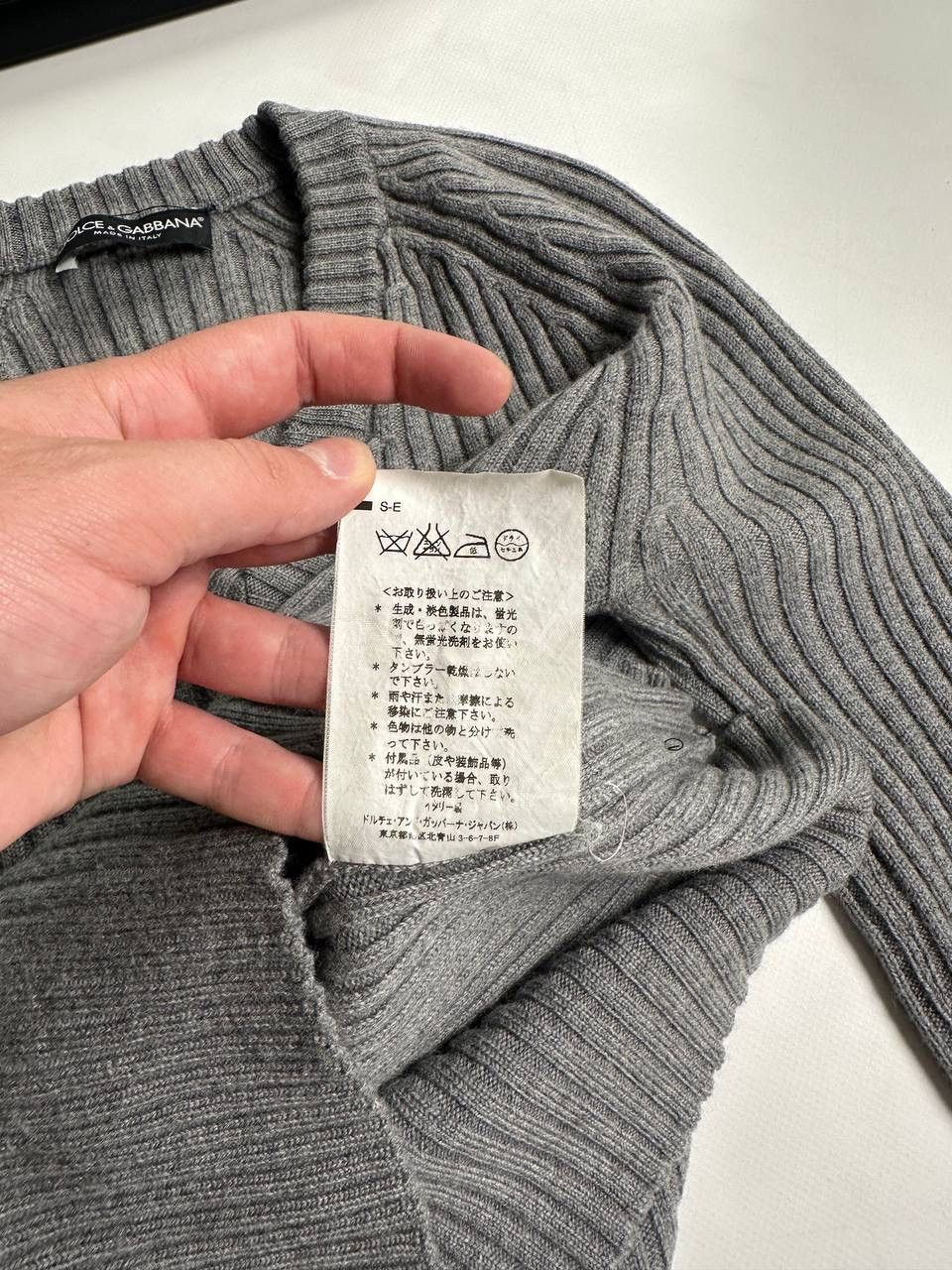 Dolce & Gabbana Dolce Gabbana Wool Womes Sweater Gray 🔥 Size M / US 6-8 / IT 42-44 - 7 Thumbnail