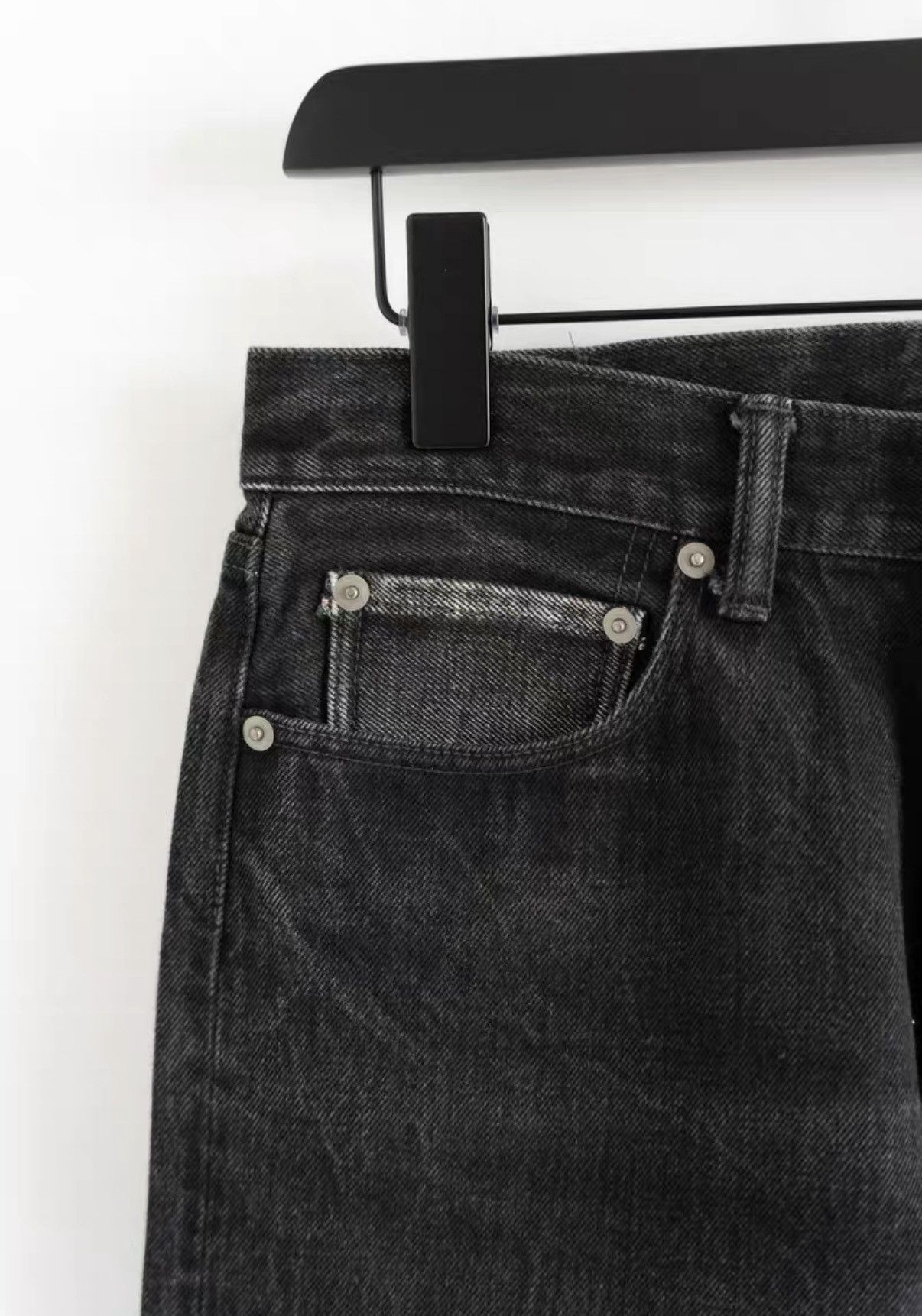 Yohji Yamamoto Yohji Yamamoto 14ss Washed Distressed Jeans K4 Size US 30 / EU 46 - 3 Thumbnail