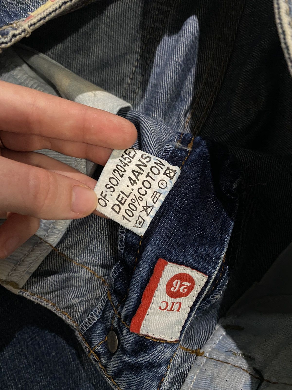 Japanese Brand WOW Avan Rick Owens Style Straight Jeans - avan drip y2k Size US 28 / EU 44 - 8 Thumbnail