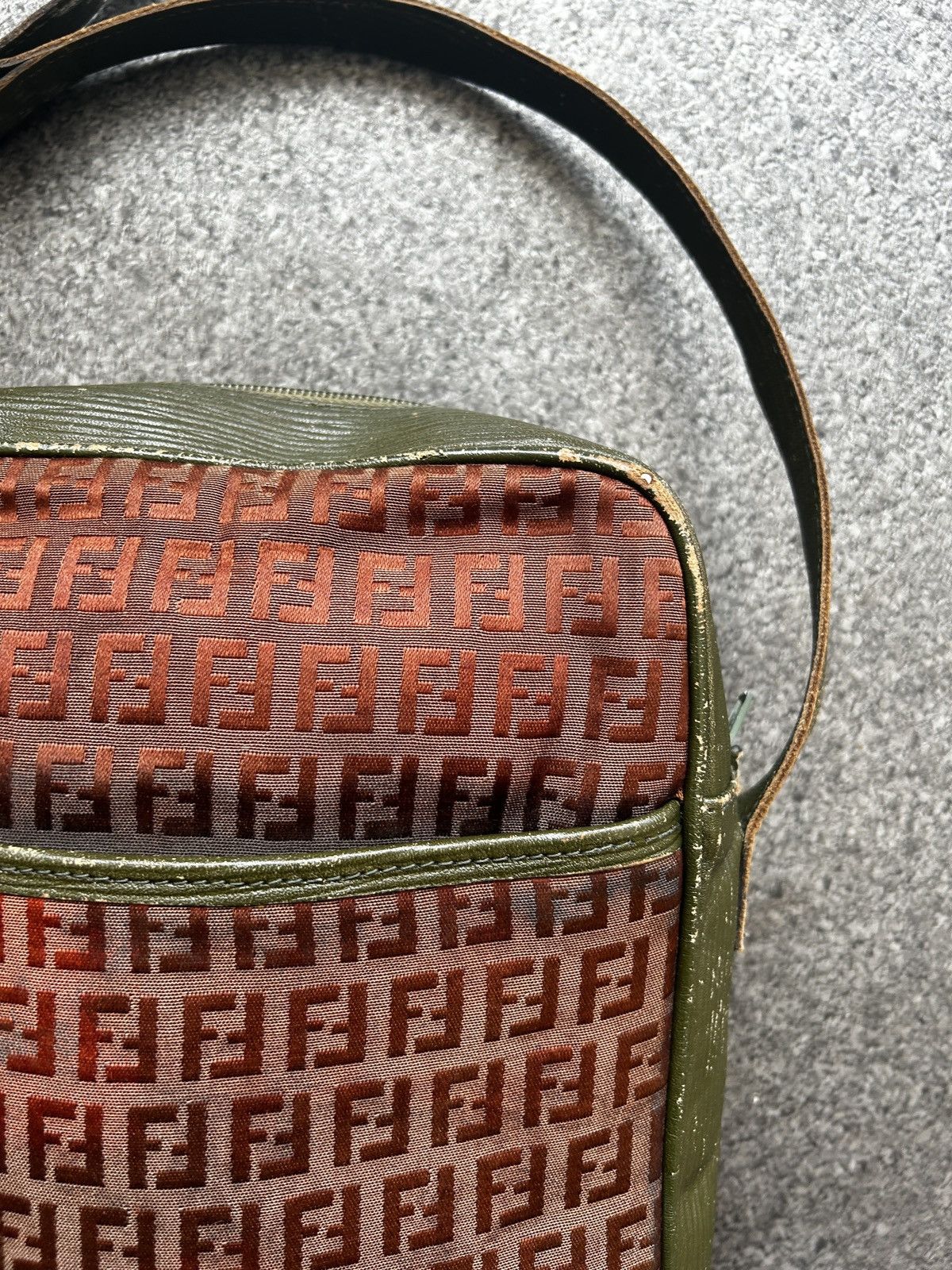 Fendi × Vintage Rare Vintage Fendi Monogram Shoulder Bag Size ONE SIZE - 18 Thumbnail