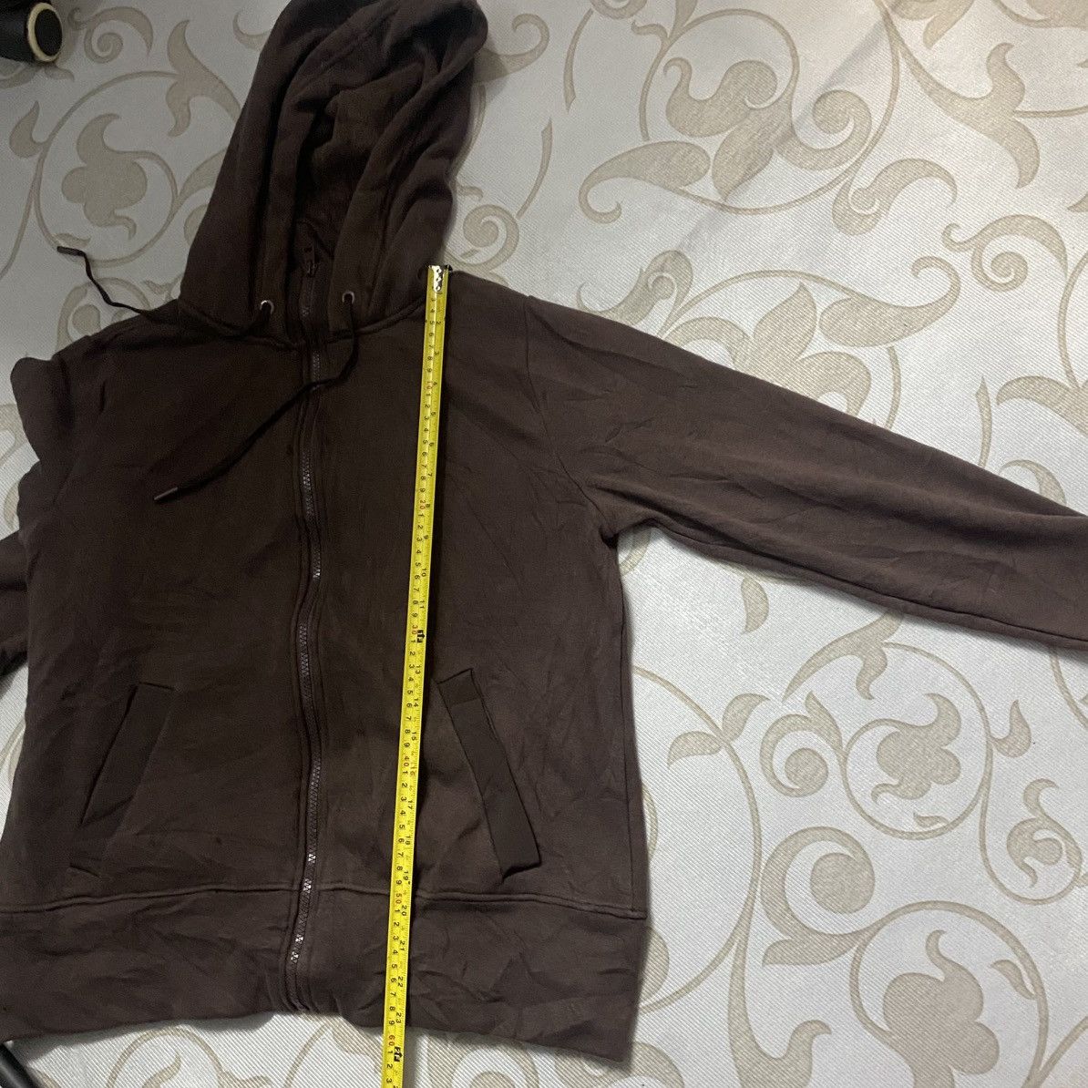 Other Vintage Plain Brown Hoodie Size XS / US 0-2 / IT 36-38 - 6 Thumbnail