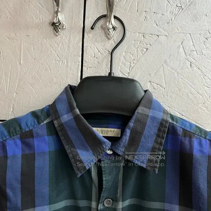 Burberry Burberry Men's Colorful Cotton Button-Up Shirt. Size US S / EU 44-46 / 1 - 3 Thumbnail