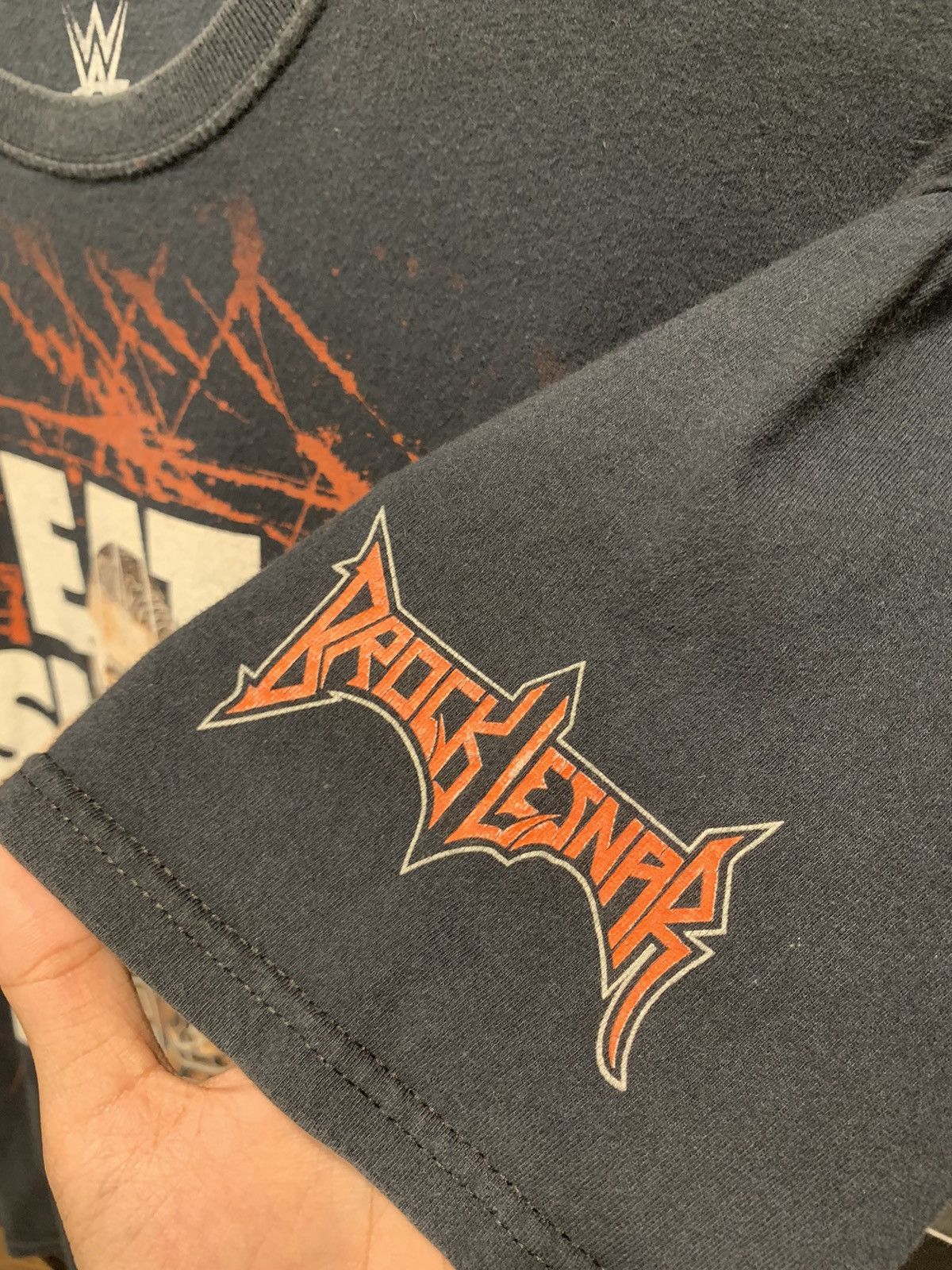 Vintage × WWE 🥊WWE Brock Lesnar “Eat Sleep Conquer Repeat” T-Shirt Size US M / EU 48-50 / 2 - 4 Thumbnail