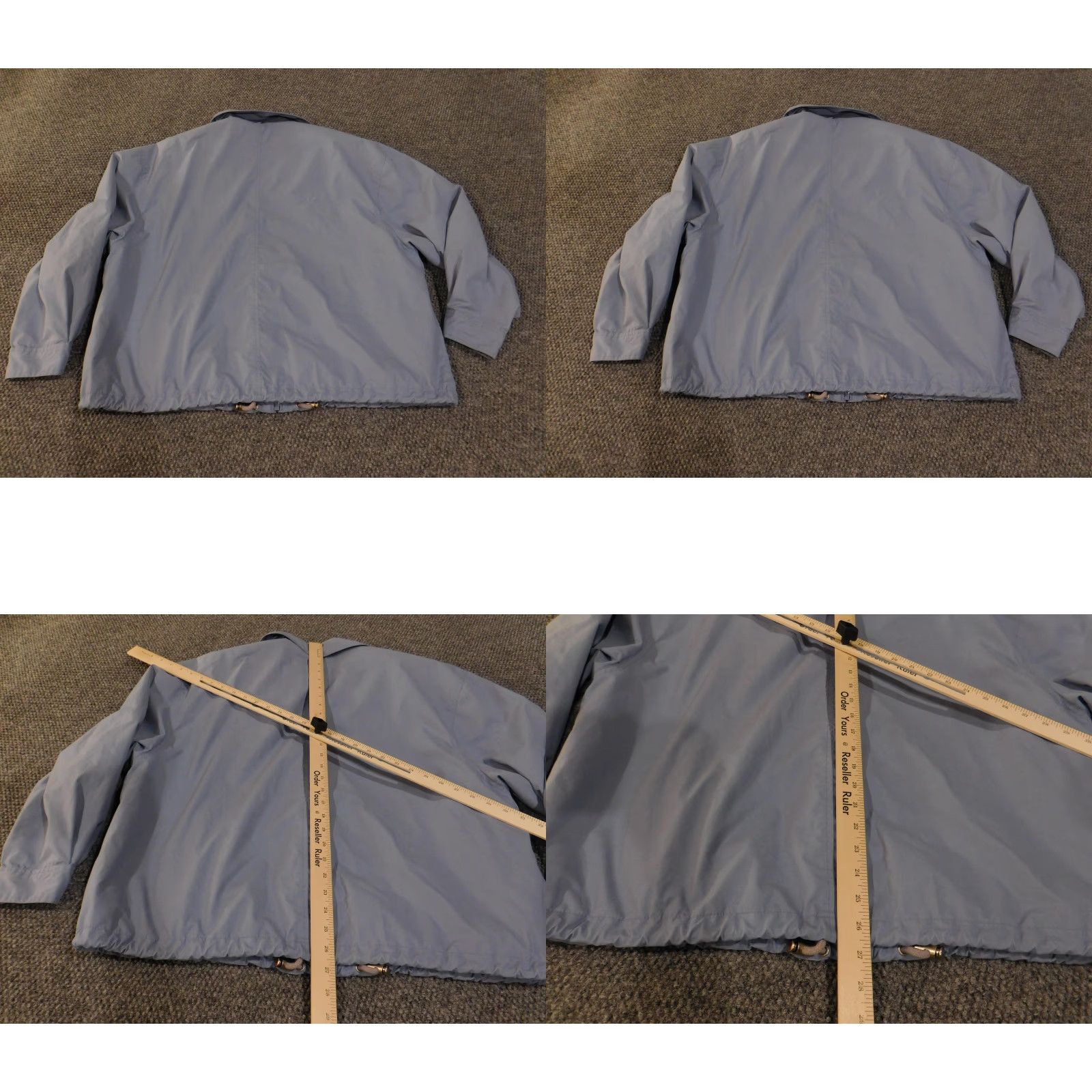 London Fog London Fog Jacket Mens L Blue Lightweight Full Zip Windbreaker Coat Size US L / EU 52-54 / 3 - 9 Thumbnail