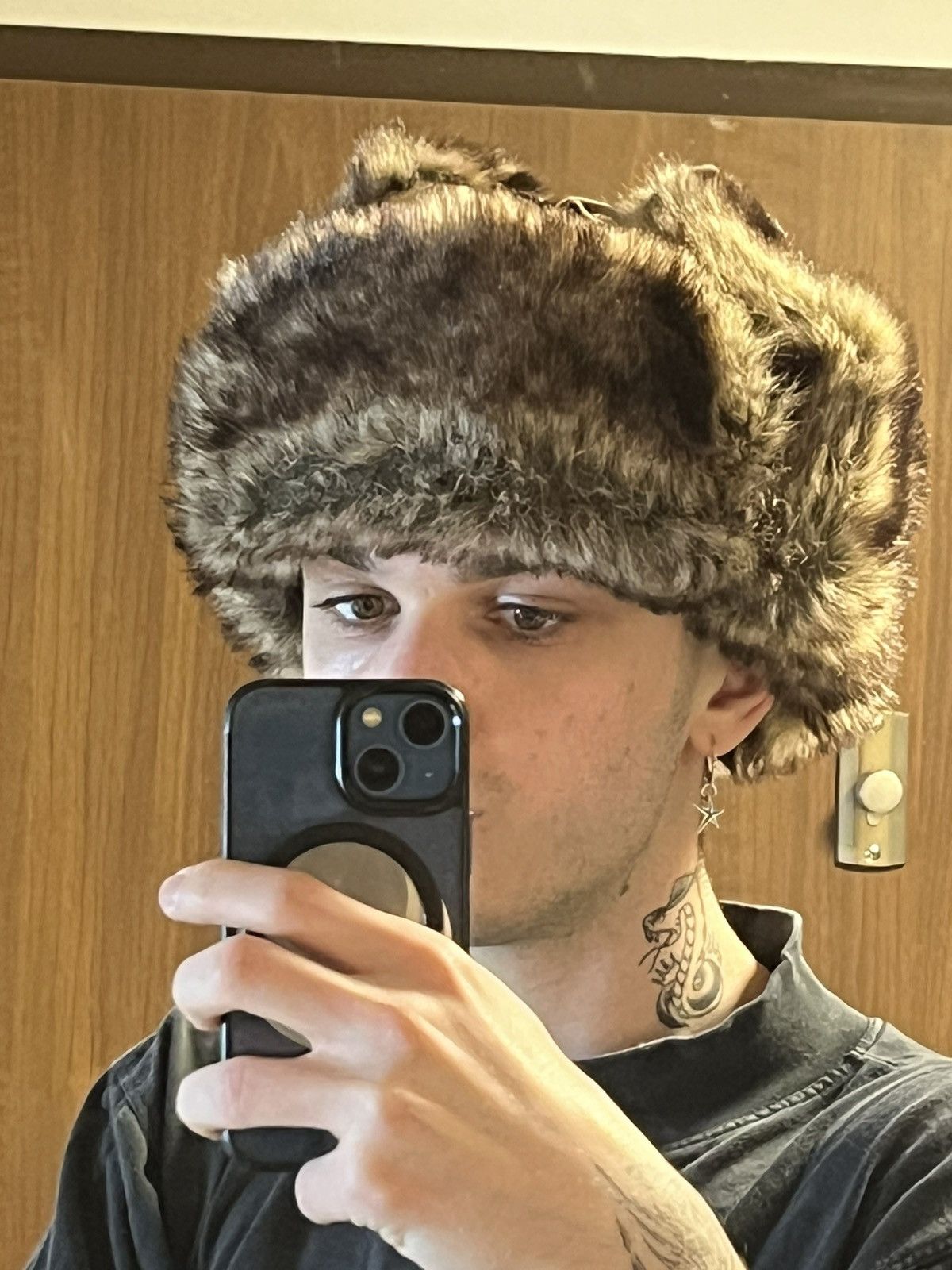 Japanese Brand × Vintage vintage y2k ushanka flap hat babushka style Size ONE SIZE - 4 Thumbnail