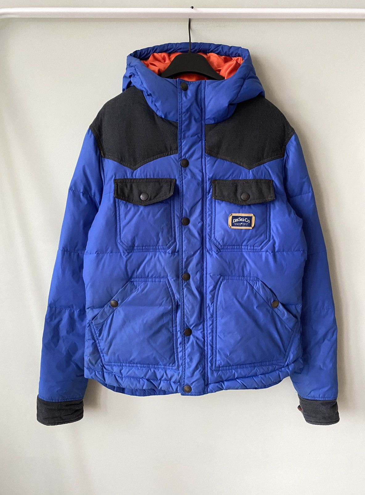 Diesel Diesel Down hooded jacket Size US S / EU 44-46 / 1 - 1 Thumbnail