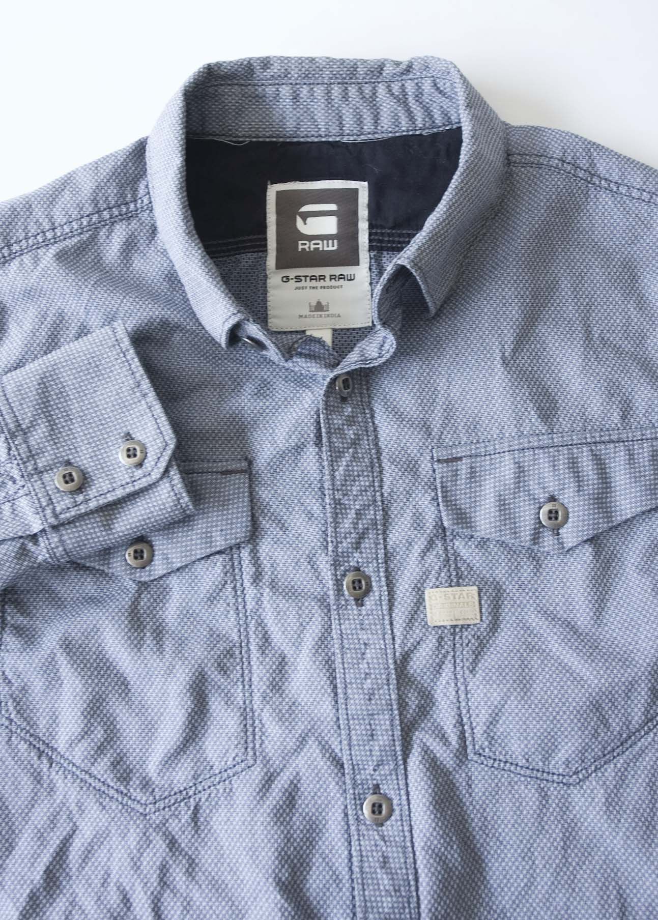 G-Star G Star Tacoma Shirt Size S/M Blue Size US M / EU 48-50 / 2 - 1 Thumbnail