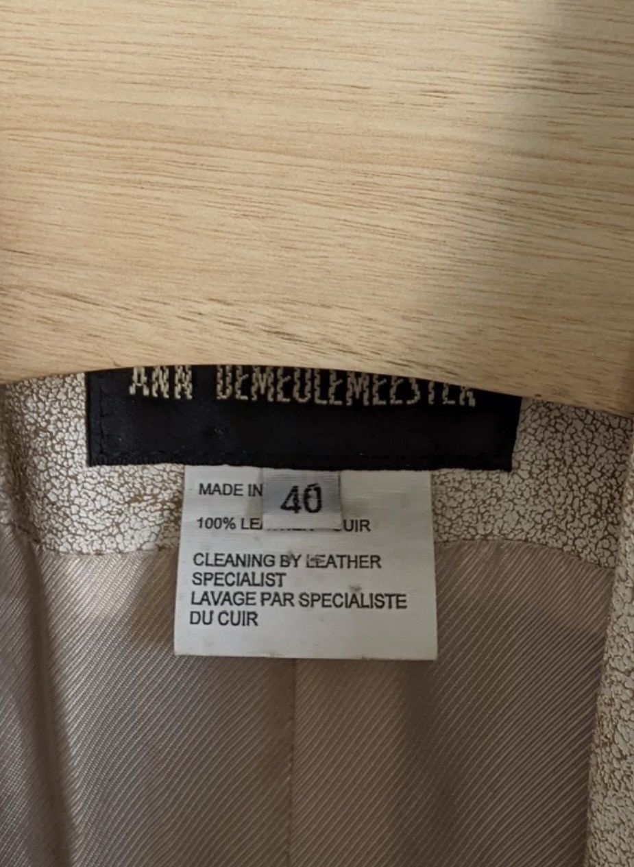 Ann Demeulemeester Ann demeulemeester unisex leather jackets, coats Size US XXS / EU 40 - 5 Thumbnail