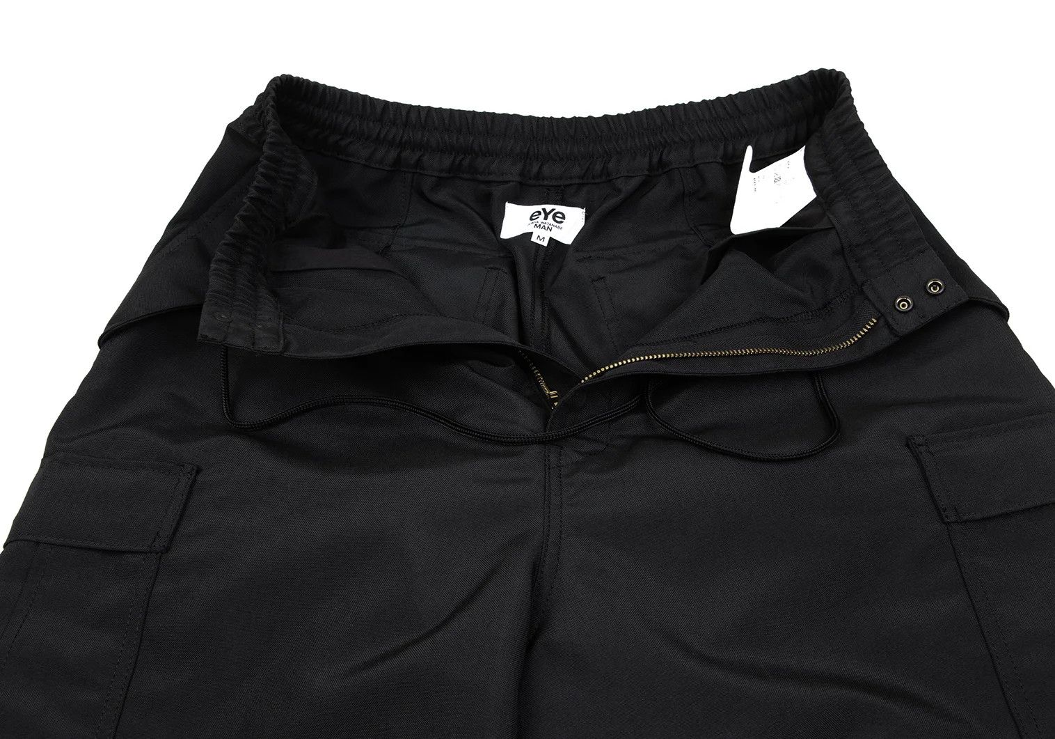 Junya Watanabe Black Poly Cargo Pants Size M in Good Condition Size US 30 / EU 46 - 7 Thumbnail