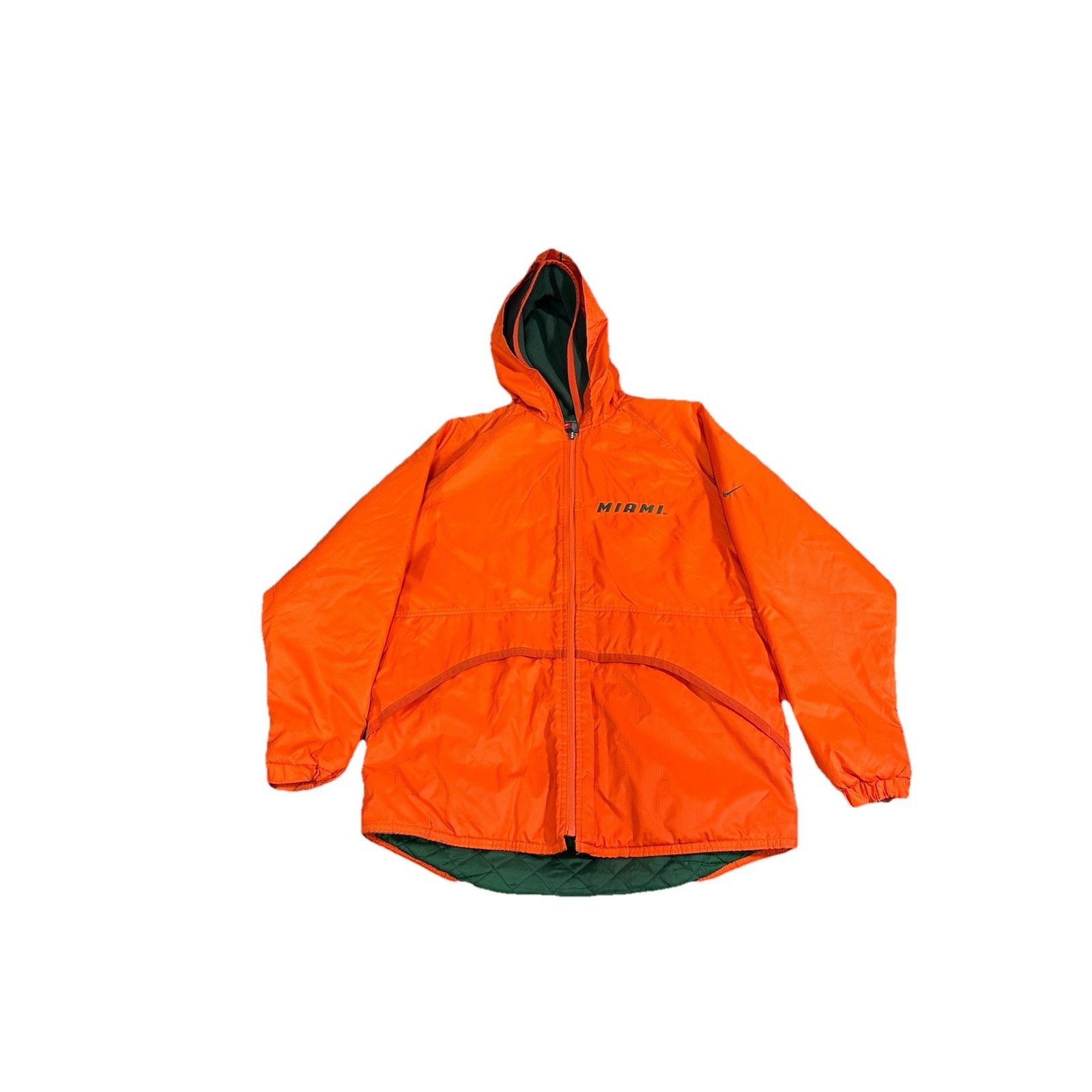 Nike Vintage Nike Miami U Hurricanes Parka Sports Jacket Coat Foo Size US M / EU 48-50 / 2 - 1 Thumbnail