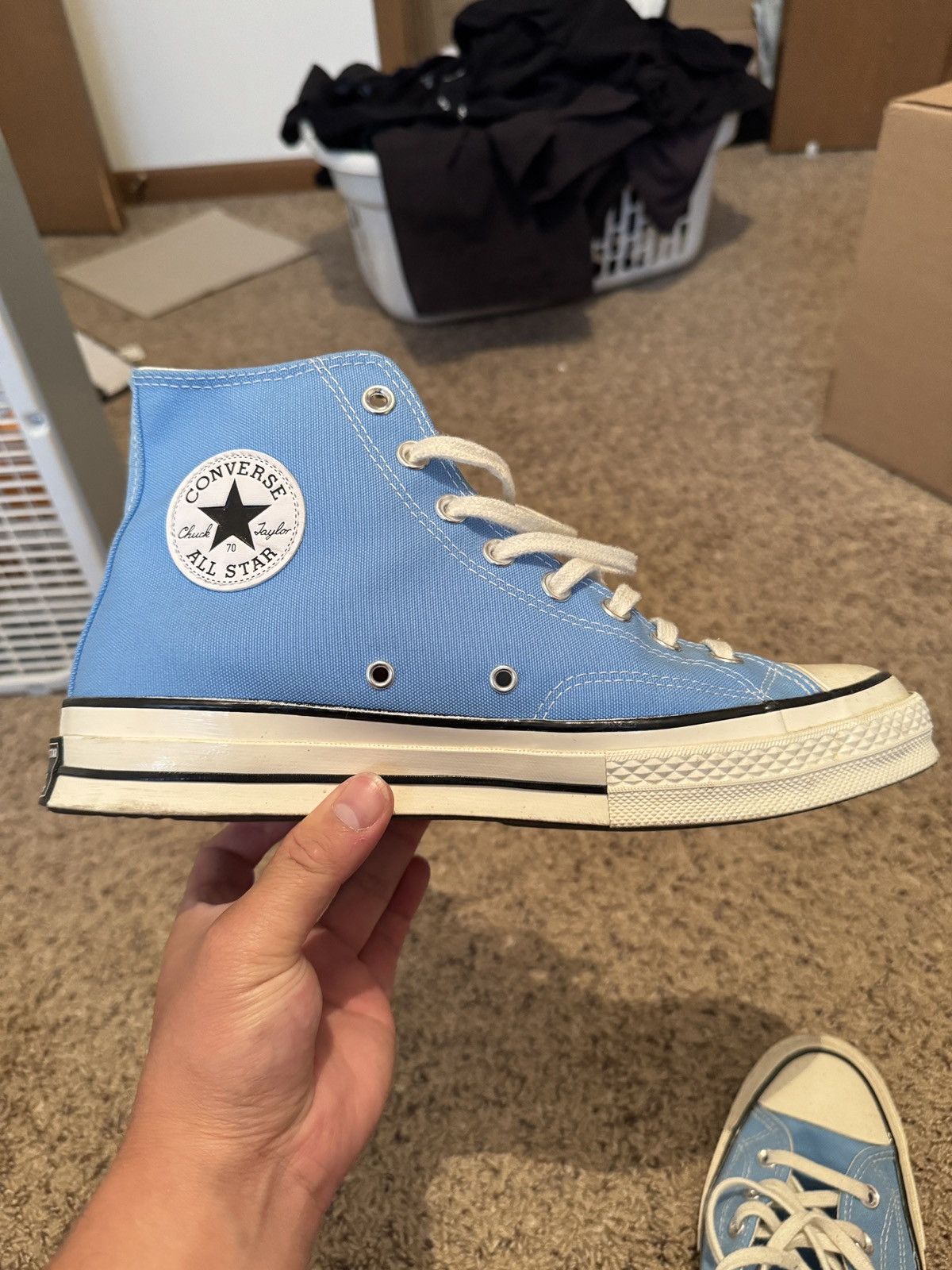 Converse Converse Chuck Taylor All Star 70 Hi University Blue Size US 9 / EU 42 - 3 Thumbnail
