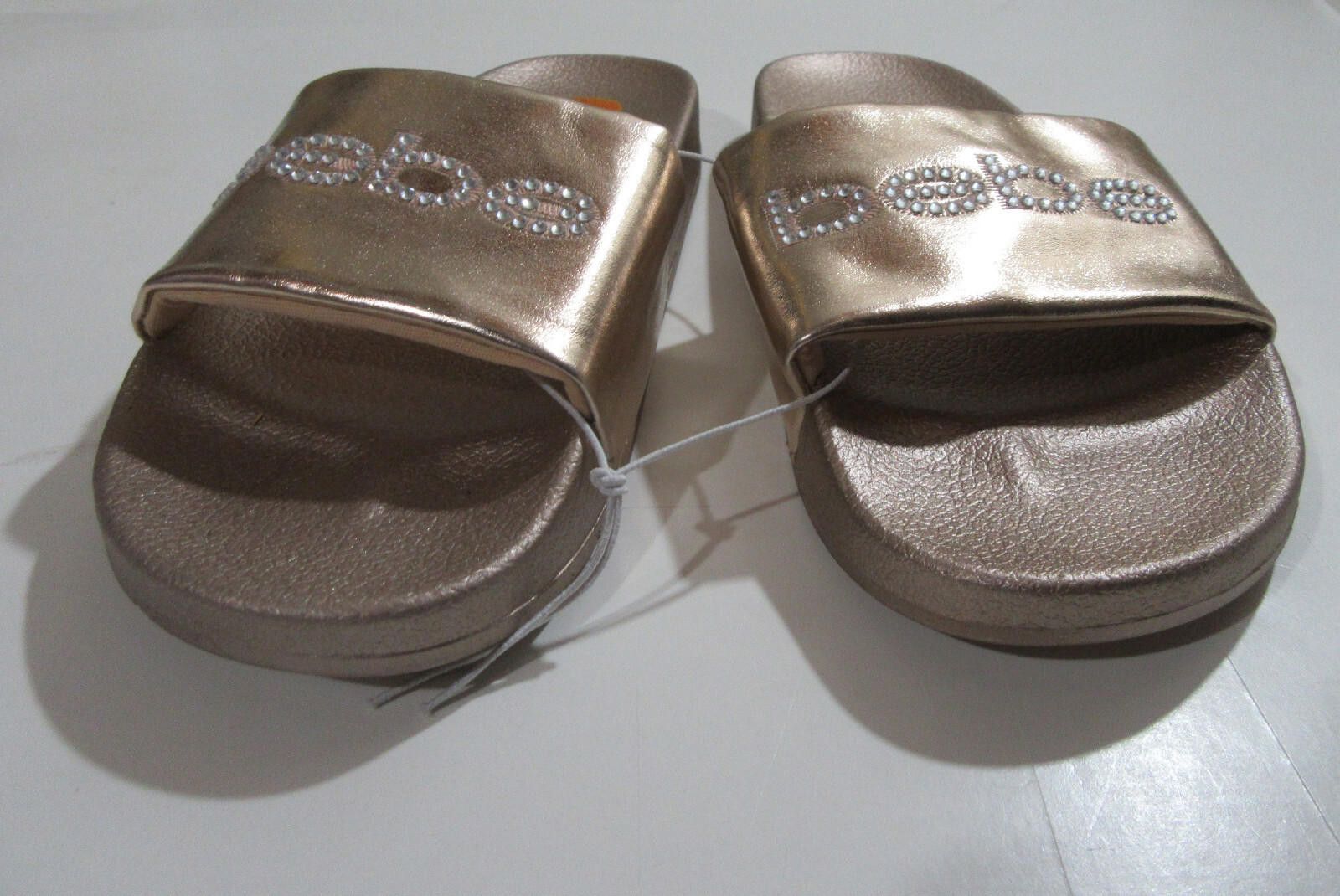 United Colors Of Benetton Bebe Felizia Slide Sandals Flip Flops Rose Gold 7 Size US 7 / IT 37 - 2 Thumbnail