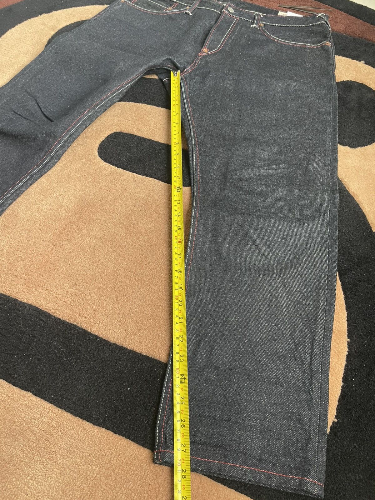 Evisu × Vintage EVISU Bodhidharma daicock style denim jeans size：36x34 Size US 36 / EU 52 - 14 Thumbnail