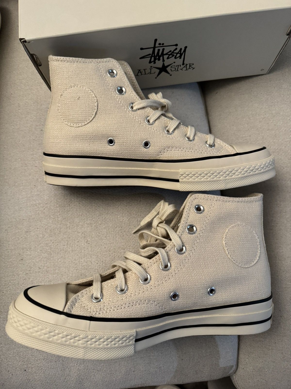 Converse × Stussy Converse Stussy x Chuck 70 High 'Fossil Size US 6 / EU 39 - 6 Thumbnail