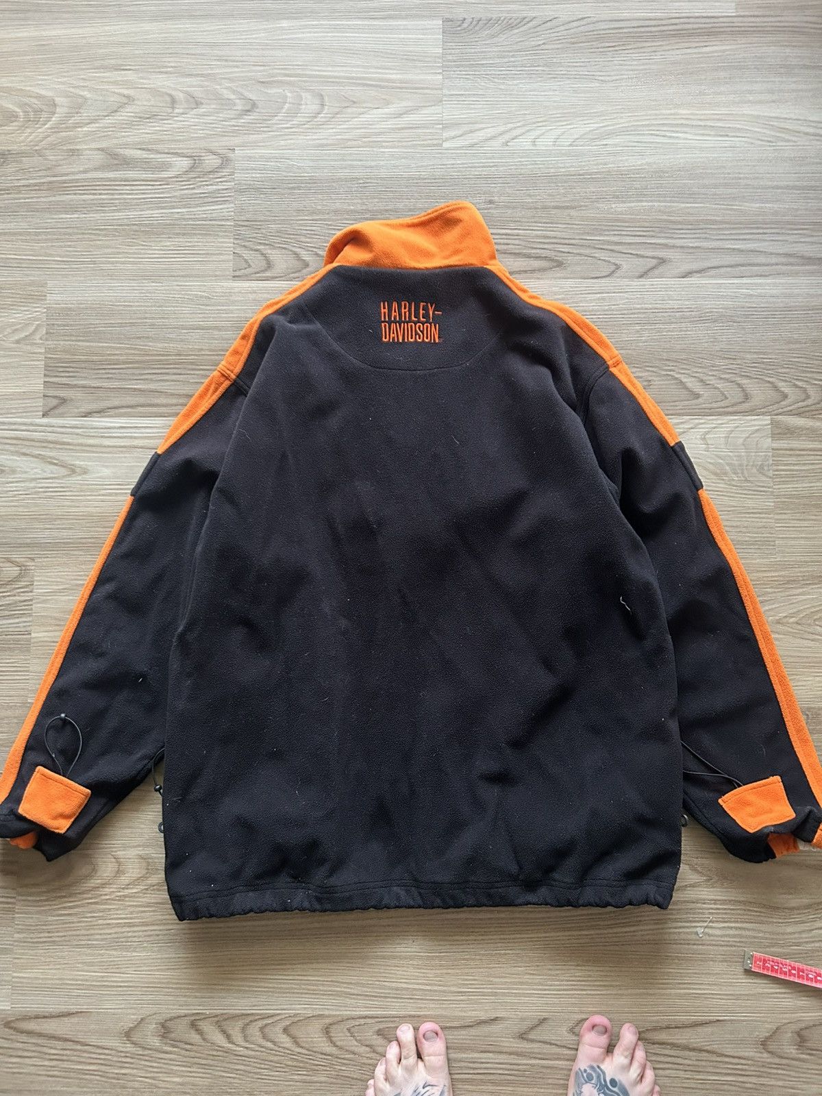 Harley Davidson Harley Davidson Double Zip Waterproof Fleece Pullover Size US XL / EU 56 / 4 - 11 Thumbnail