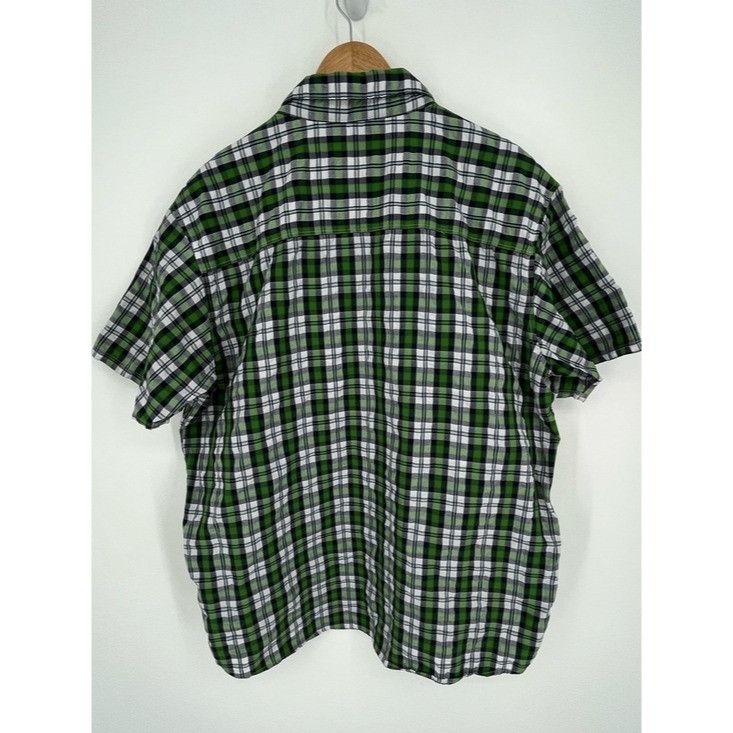 Mountain Hardwear Mountain Hardwear Short Sleeve Green Plaid Button Down Shirt Size US XXL / EU 58 / 5 - 9 Thumbnail