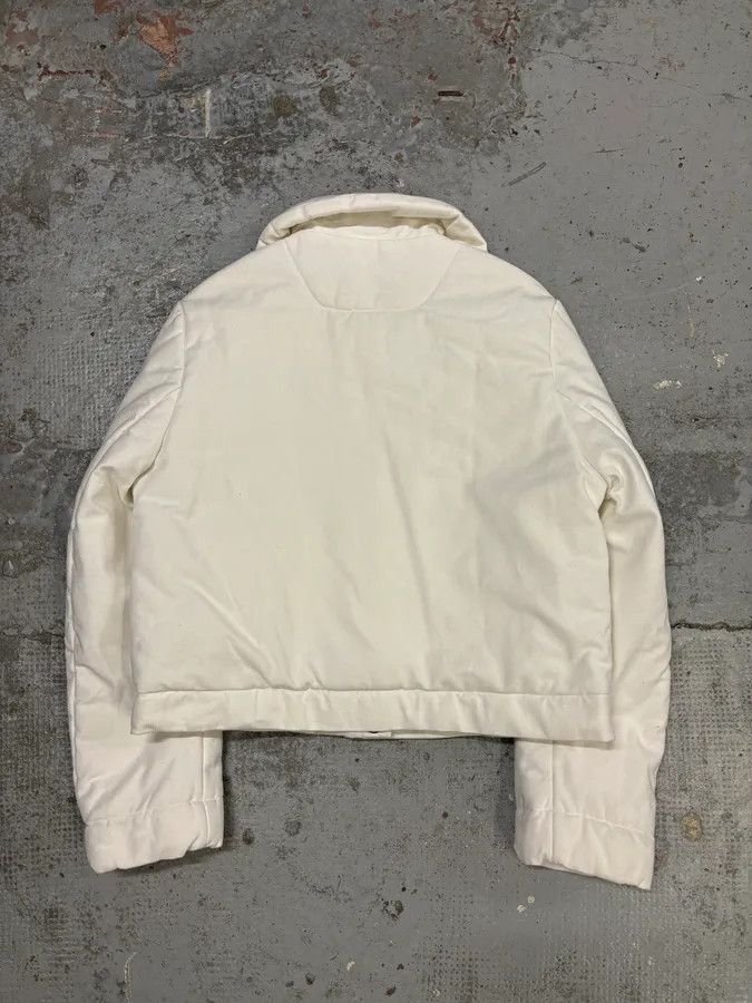 Maison Margiela AW2005 Maison Martin Margiela White Cotton Quilted Puffer Jacket Size S / US 4 / IT 40 - 5 Thumbnail