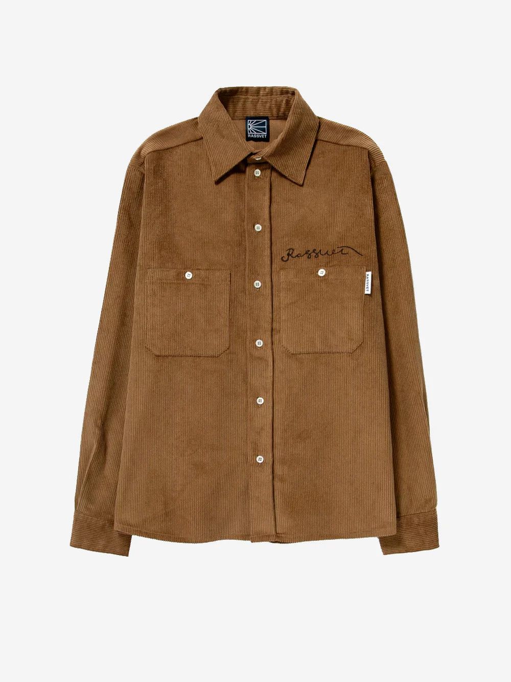 PACCBET o1mle0924 Long Sleeve Shirt in Brown Size US S / EU 44-46 / 1 - 1 Thumbnail