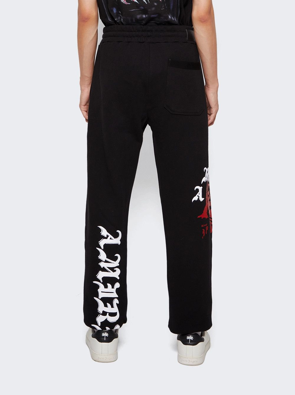 Amiri × Wes Lang o1mle0426 Solar Kings Sweatpants & Joggers in Black Size US 34 / EU 50 - 4 Thumbnail