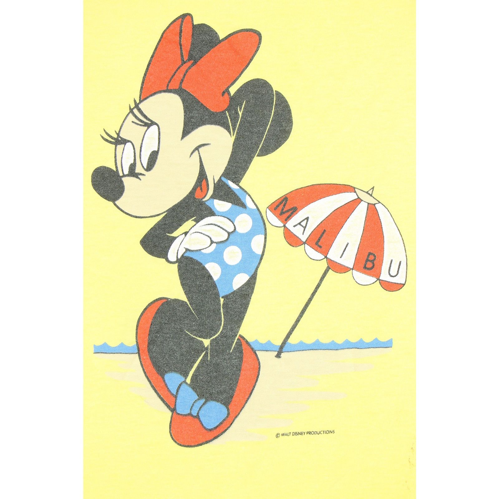 Other 80s Womens Vintage Disney Minnie Mouse Swimsuit Tee XS Size XS / US 0-2 / IT 36-38 - 6 Thumbnail