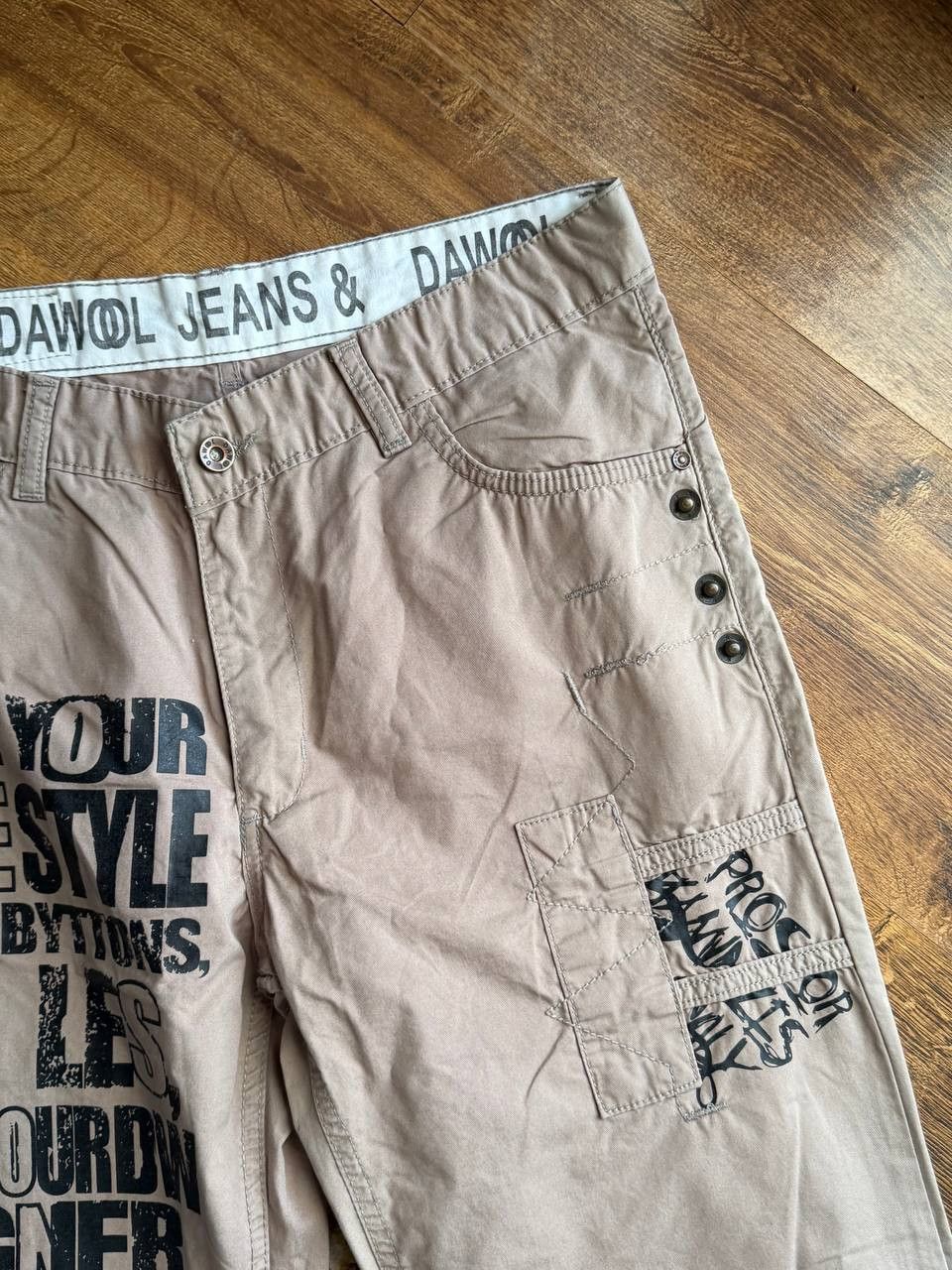 Hedi Slimane 2000s Retro Archive Hedi Slimane Dior Baggy Streetwear Pants Size US 32 / EU 48 - 7 Thumbnail