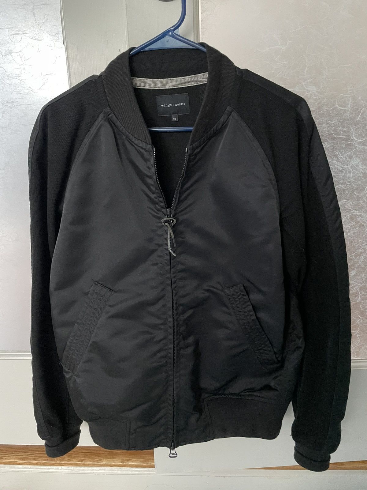 Wings + Horns Byborre Bomber Jacket in Black | Grailed