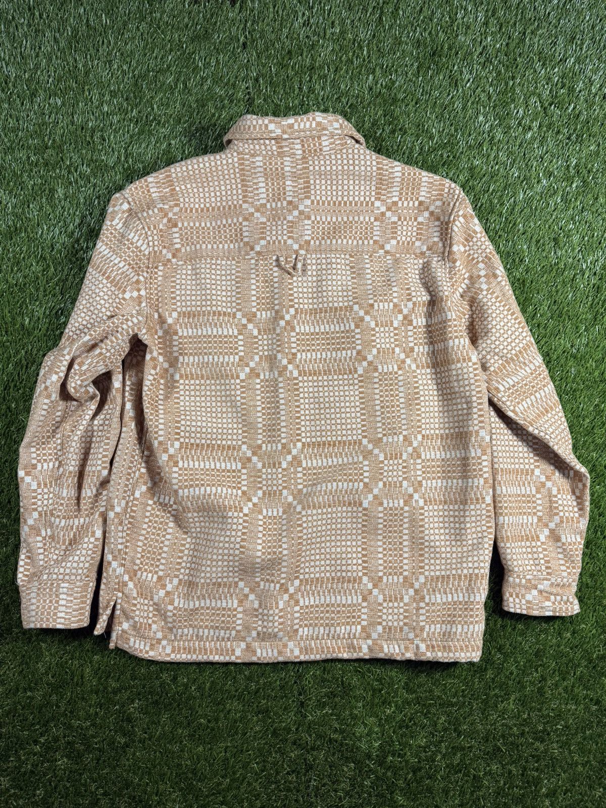 Urban Outfitters Y2k Urban Outfitters Abstract Earth Tone Fall Flannel Jacket Size US S / EU 44-46 / 1 - 3 Thumbnail