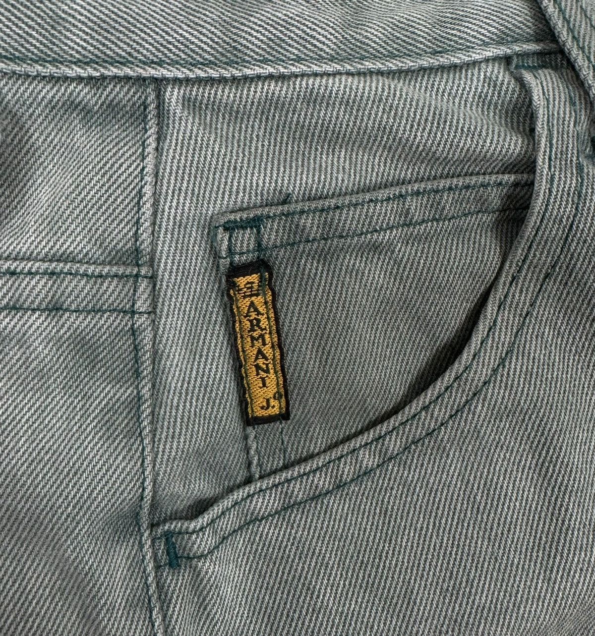 Armani × Vintage 1980s Armani Jeans High Waist Jeans Tapered size 28 Vintage Size 28" / US 6 / IT 42 - 12 Thumbnail